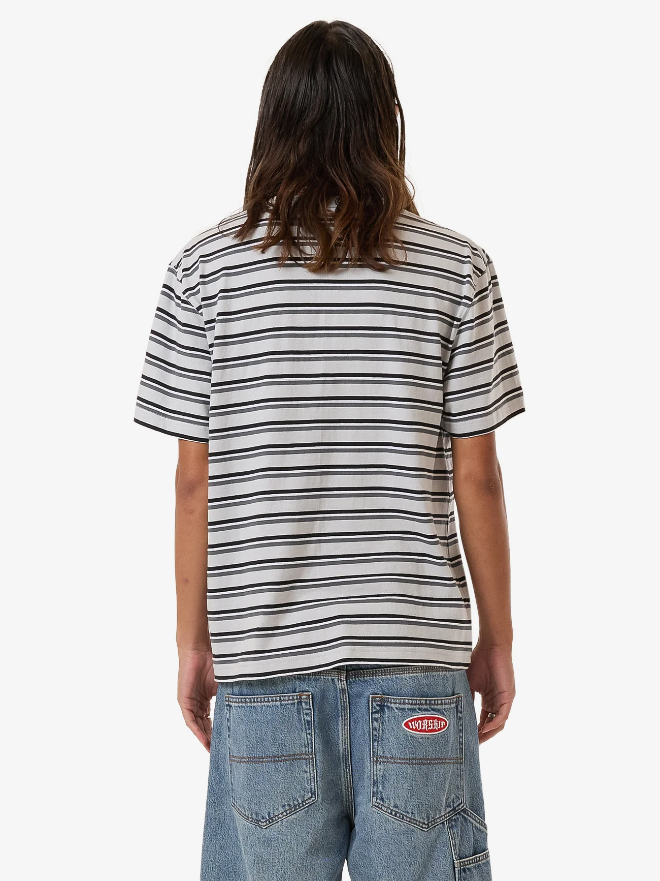 Chalice Stripe Pocket Tee - Vapour - Image 2