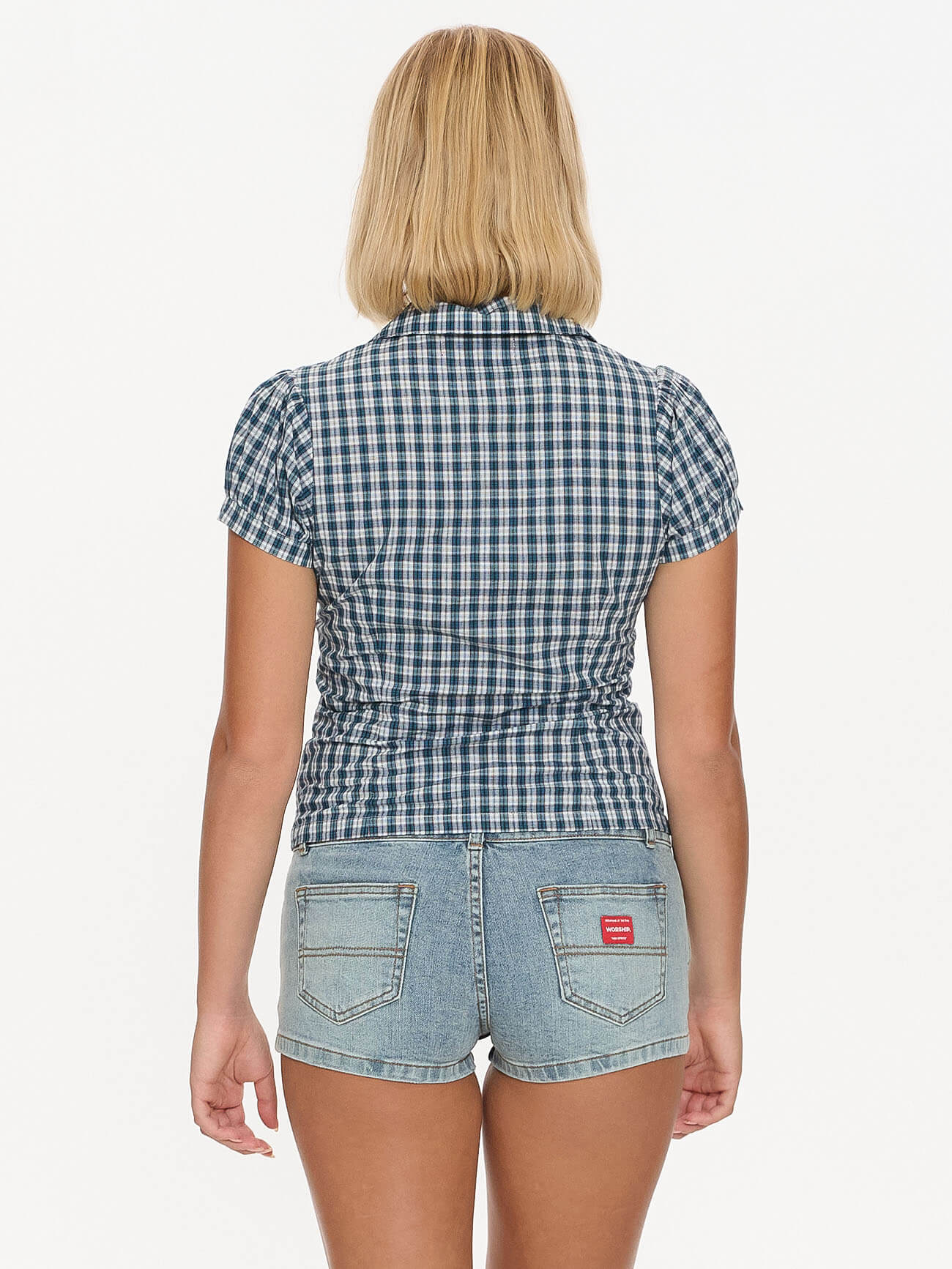 Checkmate Baby Short Sleeve Shirt - Blue - Image 5