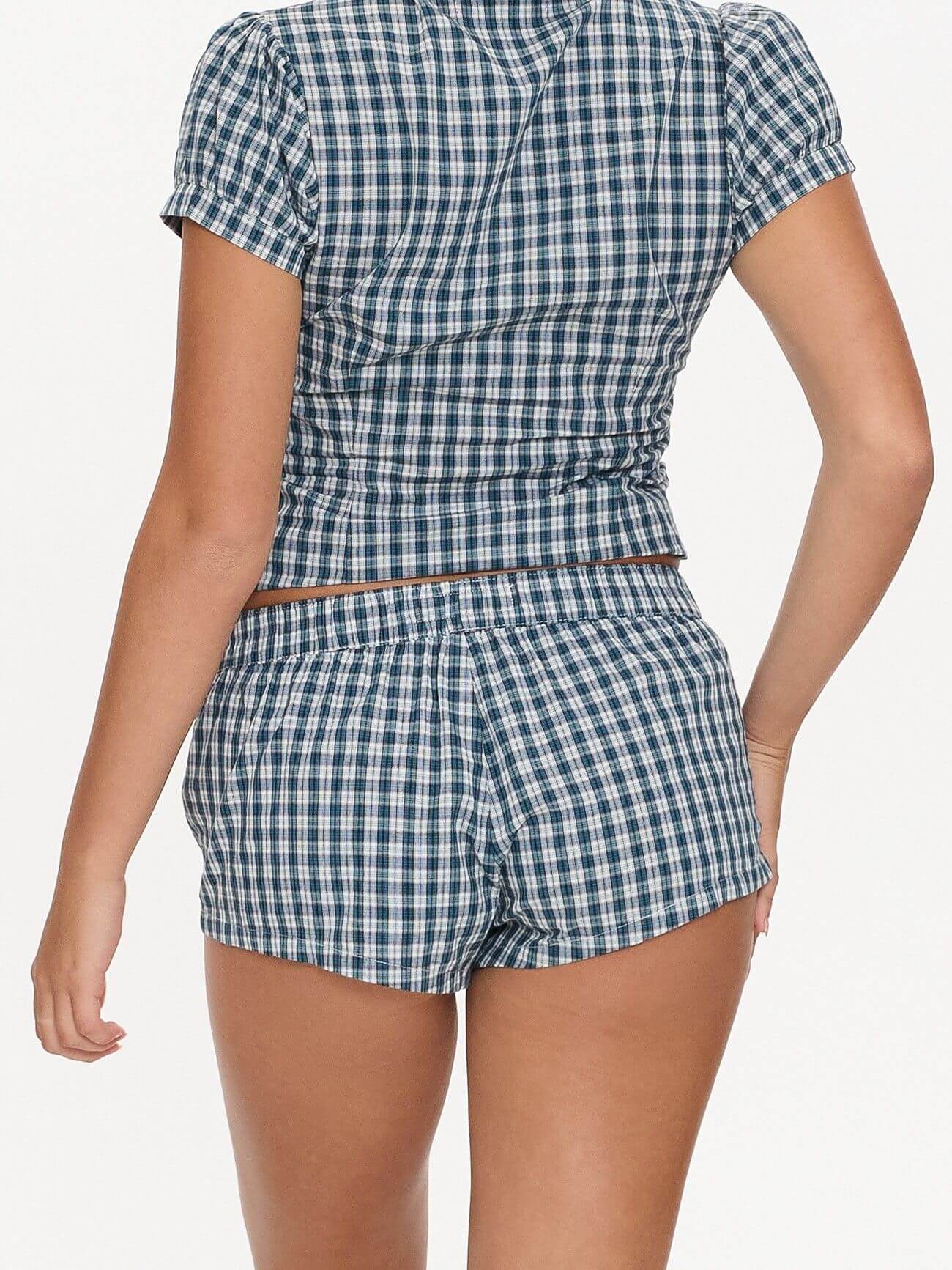 Checkmate Micro Boxer Shorts - Dark Blue - Image 7