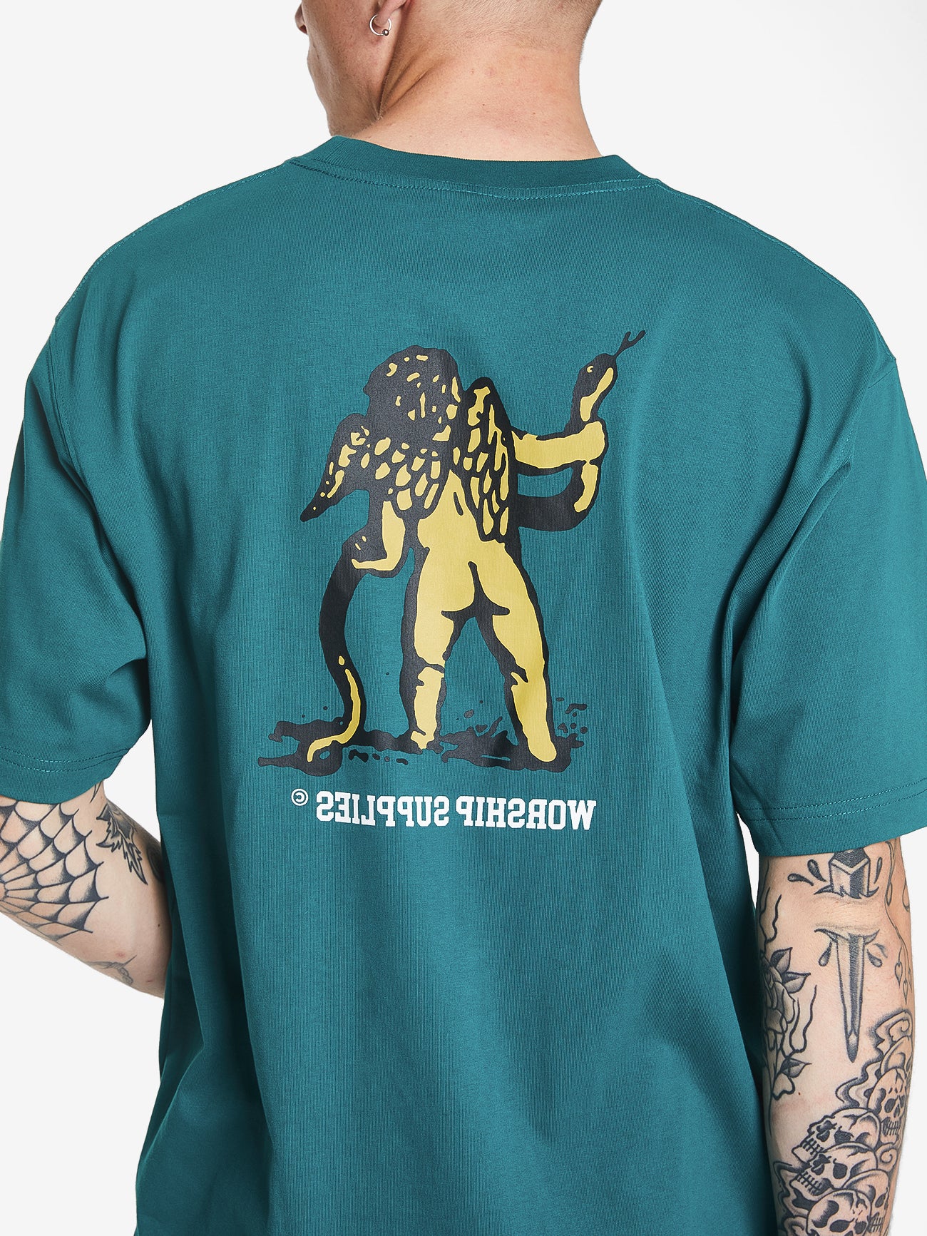 Cheeky Cherub 2.0 Tee - Everglade - Image 2