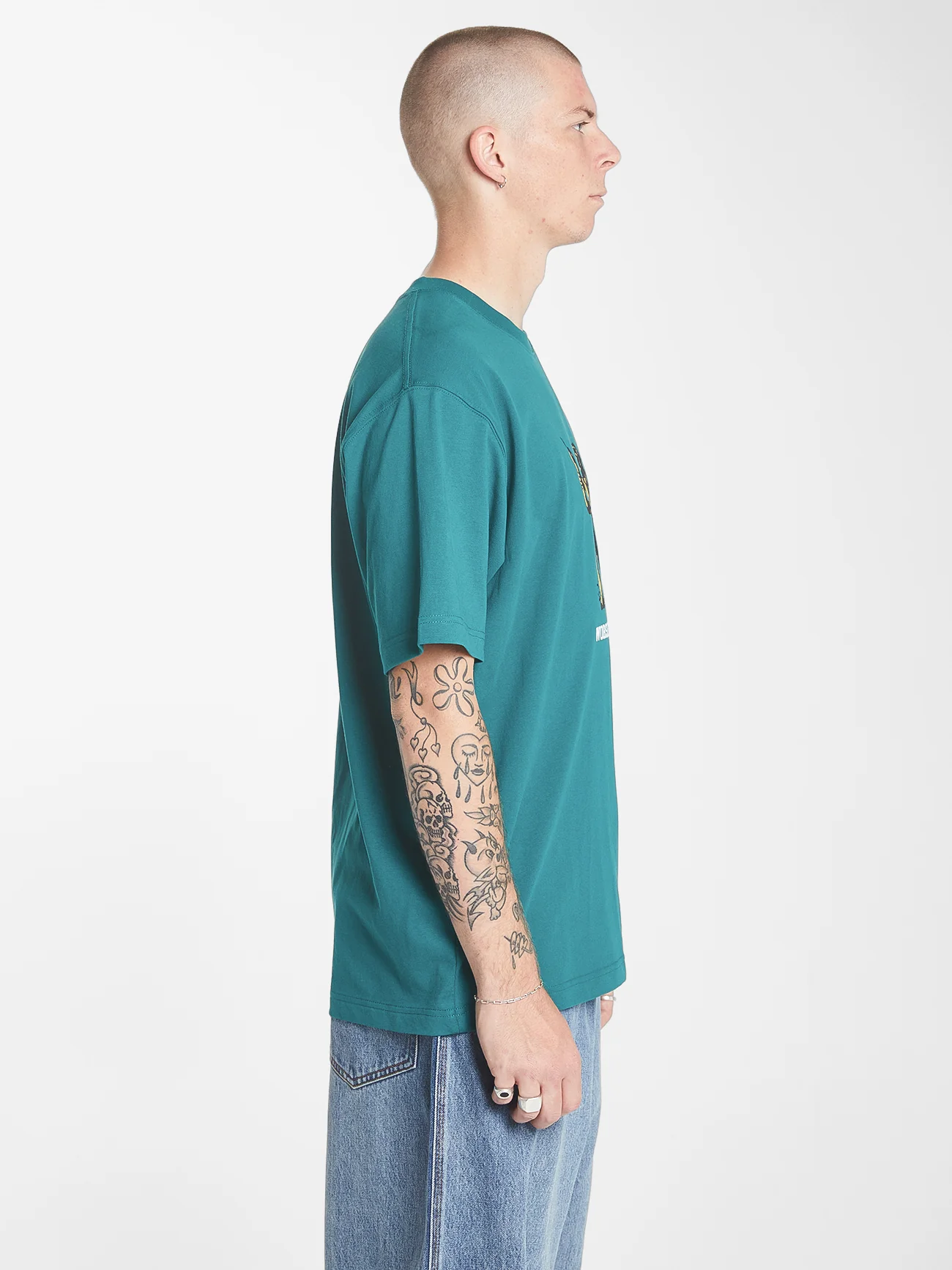 Cheeky Cherub 2.0 Tee - Everglade - Image 3