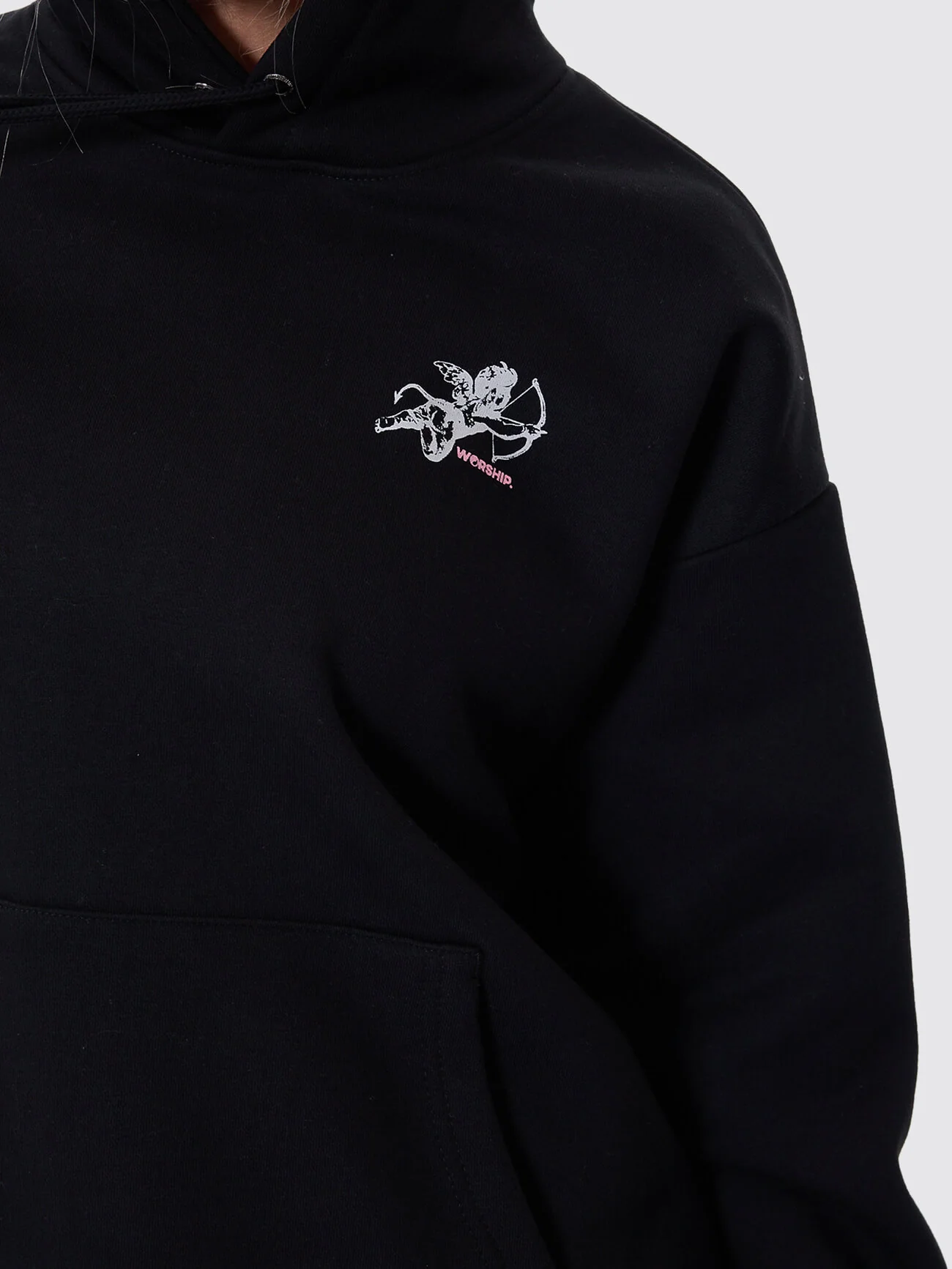 Cherub Box Fit Hood - Black - Image 4