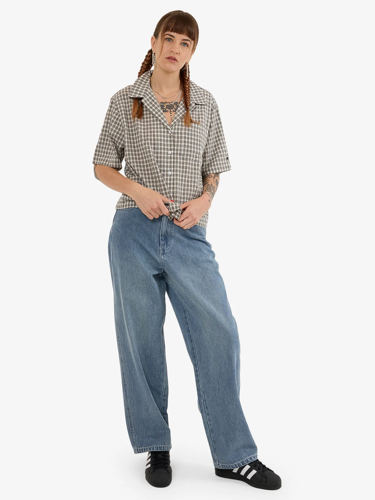 Cherub Box Fit Shirt - Jasper Green - Image 5