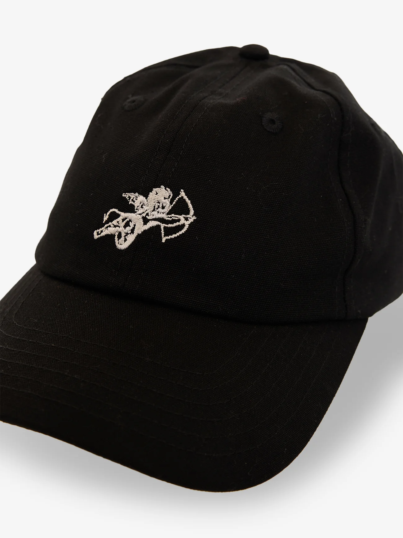 Cherub Canvas Dad Hat - Black - Image 4