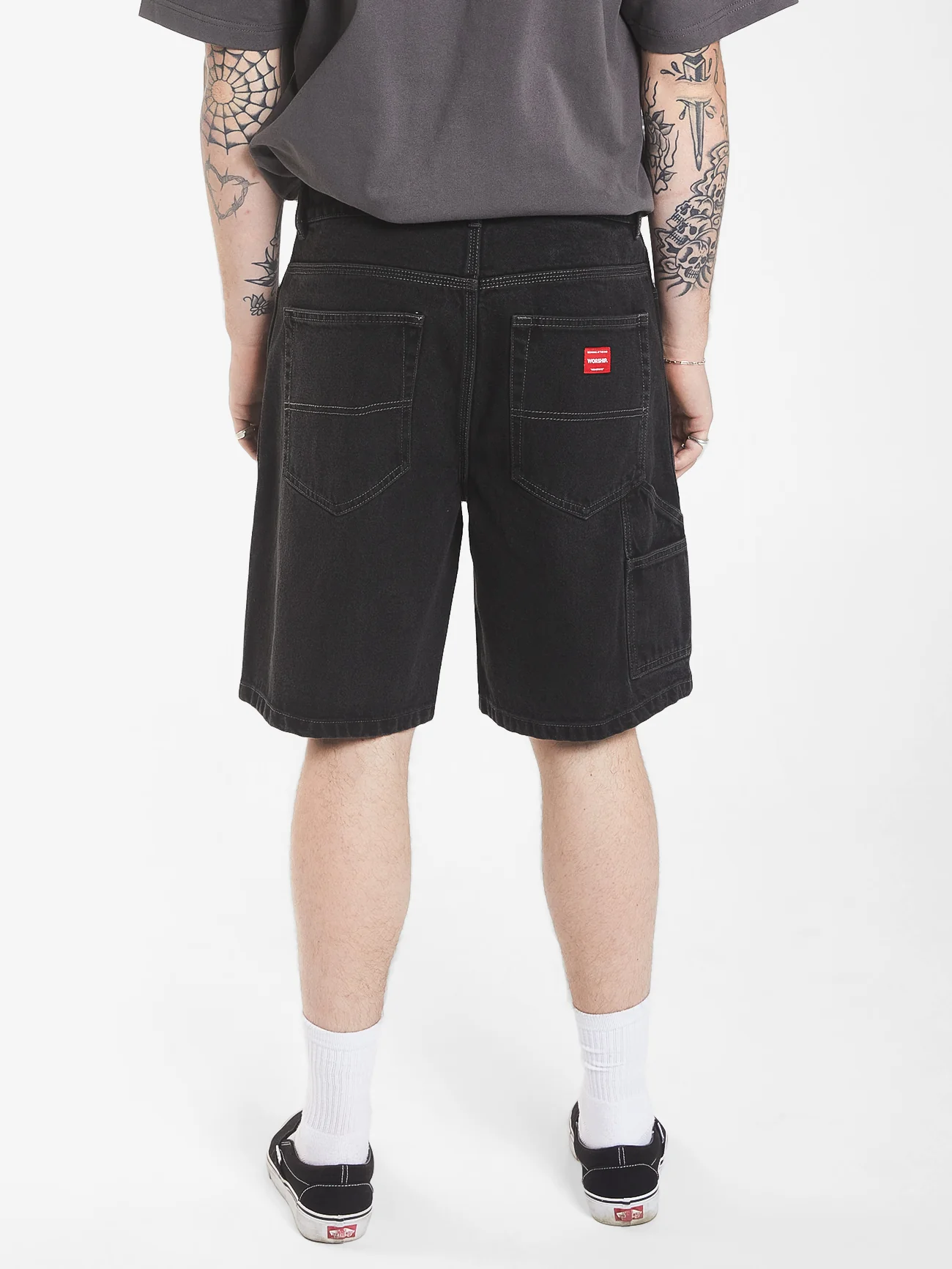 Cherub Carpenter Short - Broken Black - Image 2