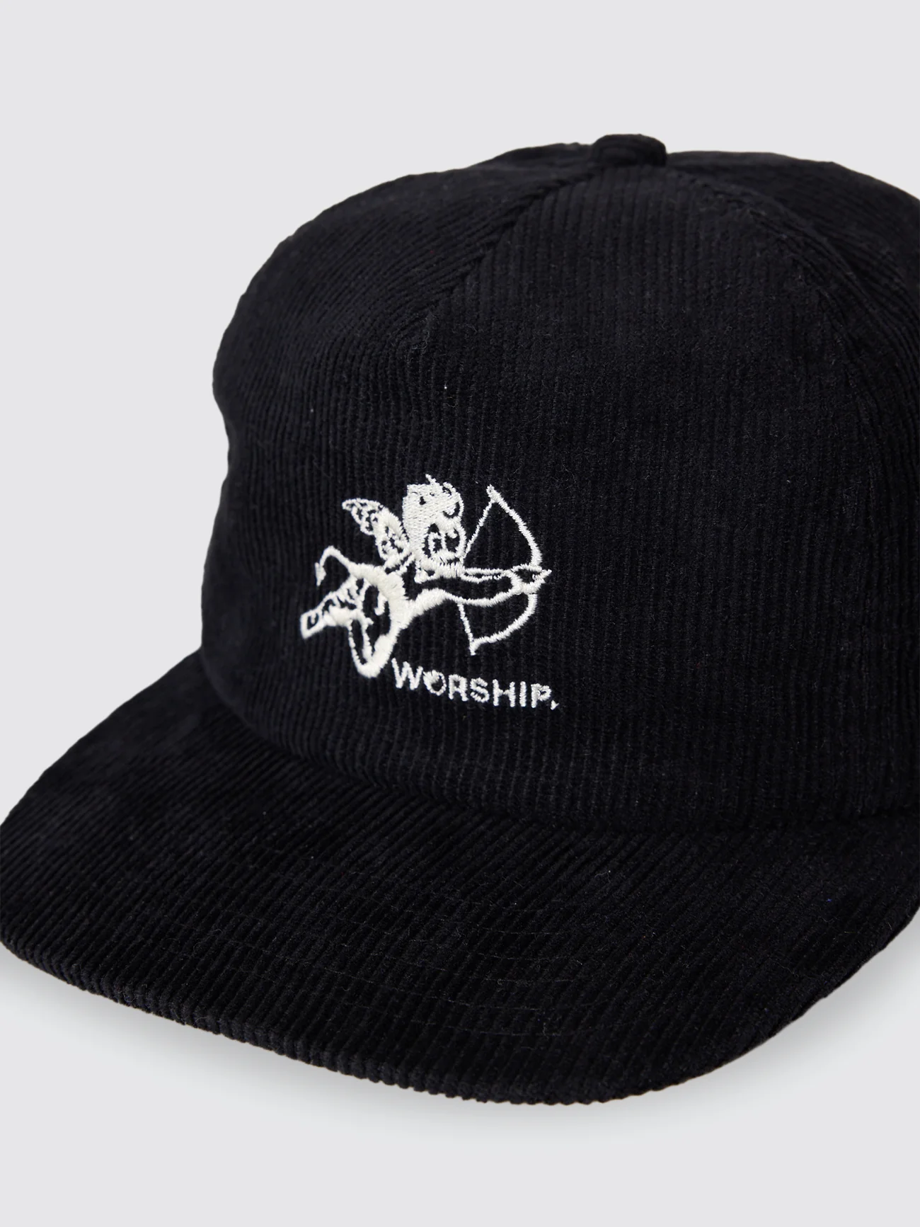 Cherub Cord Hat - Black - Image 8