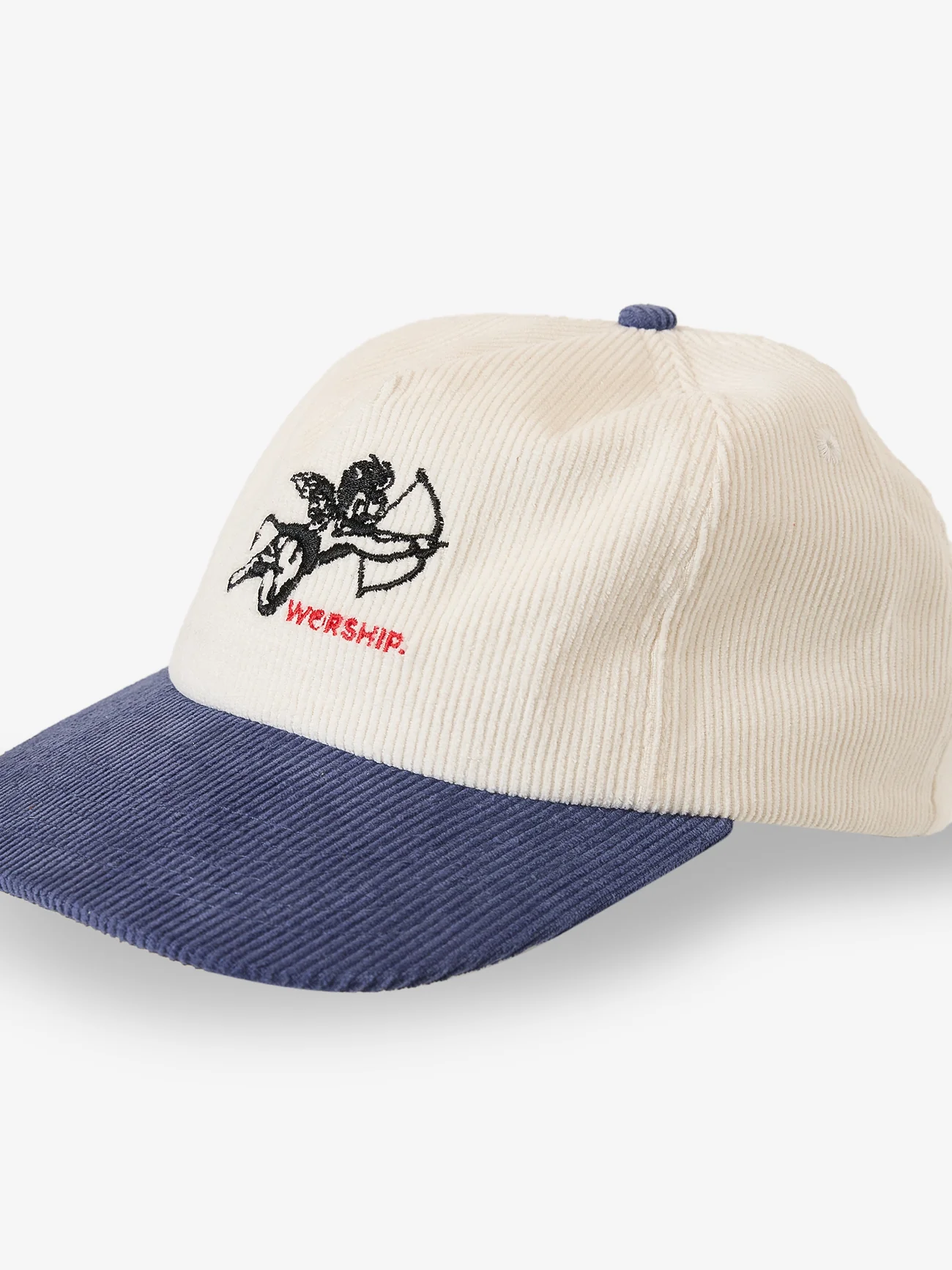 Cherub Cord Hat - Cream - Image 4