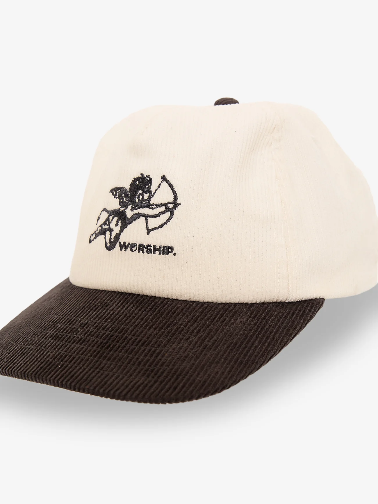 Cherub Cord Hat - Cream - Image 5