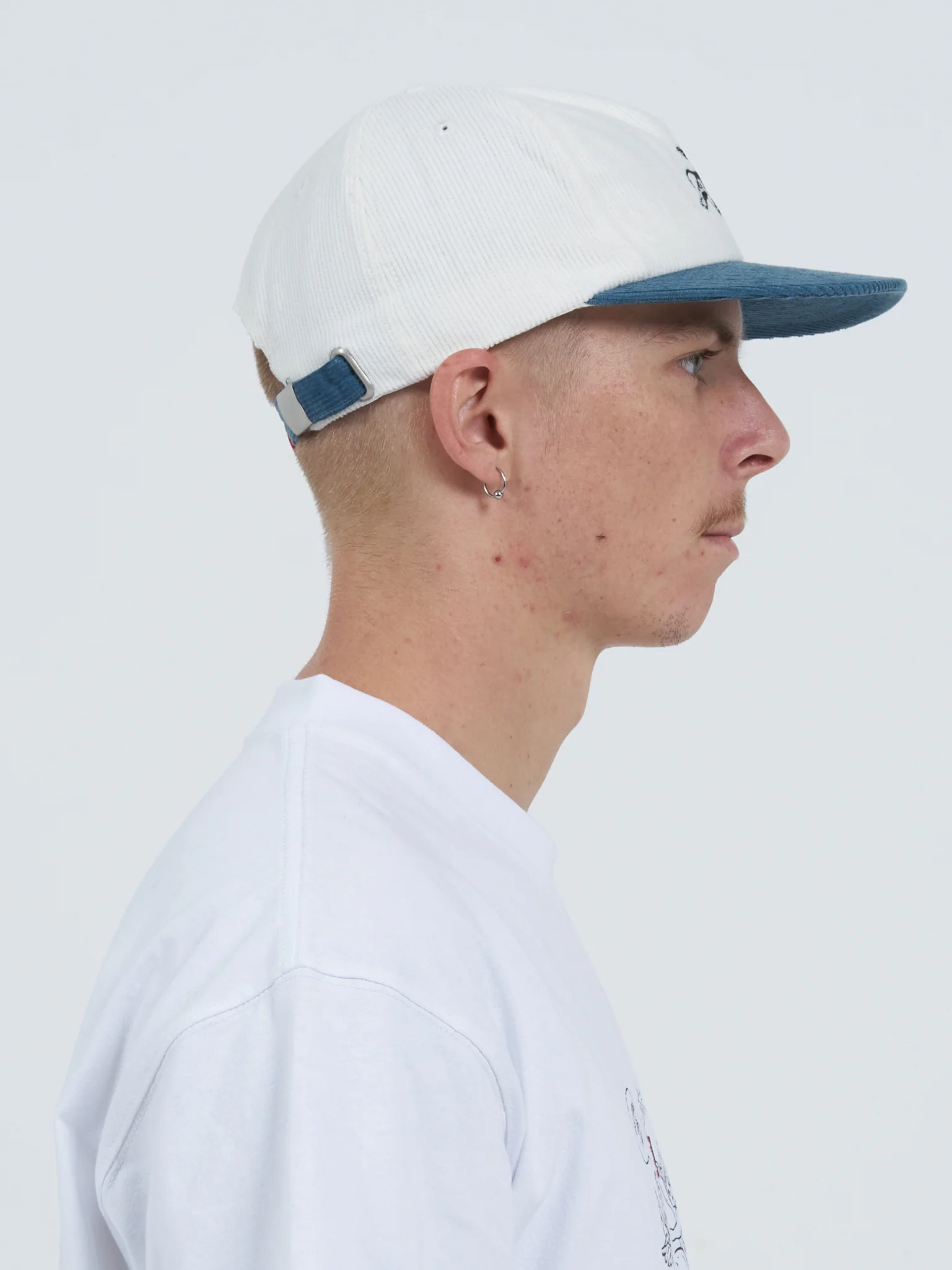 Cherub Cord Hat - Cream - Image 4