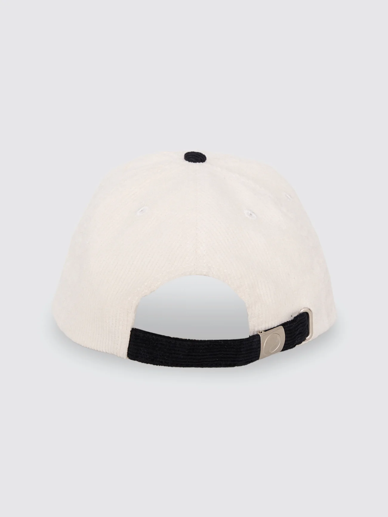 Cherub Cord Hat - Cream/Black - Image 3