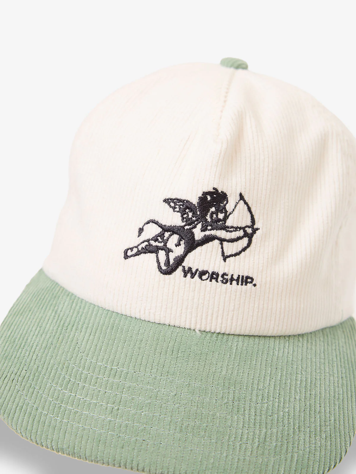 Cherub Cord Hat - Cream - Mineral - Image 2