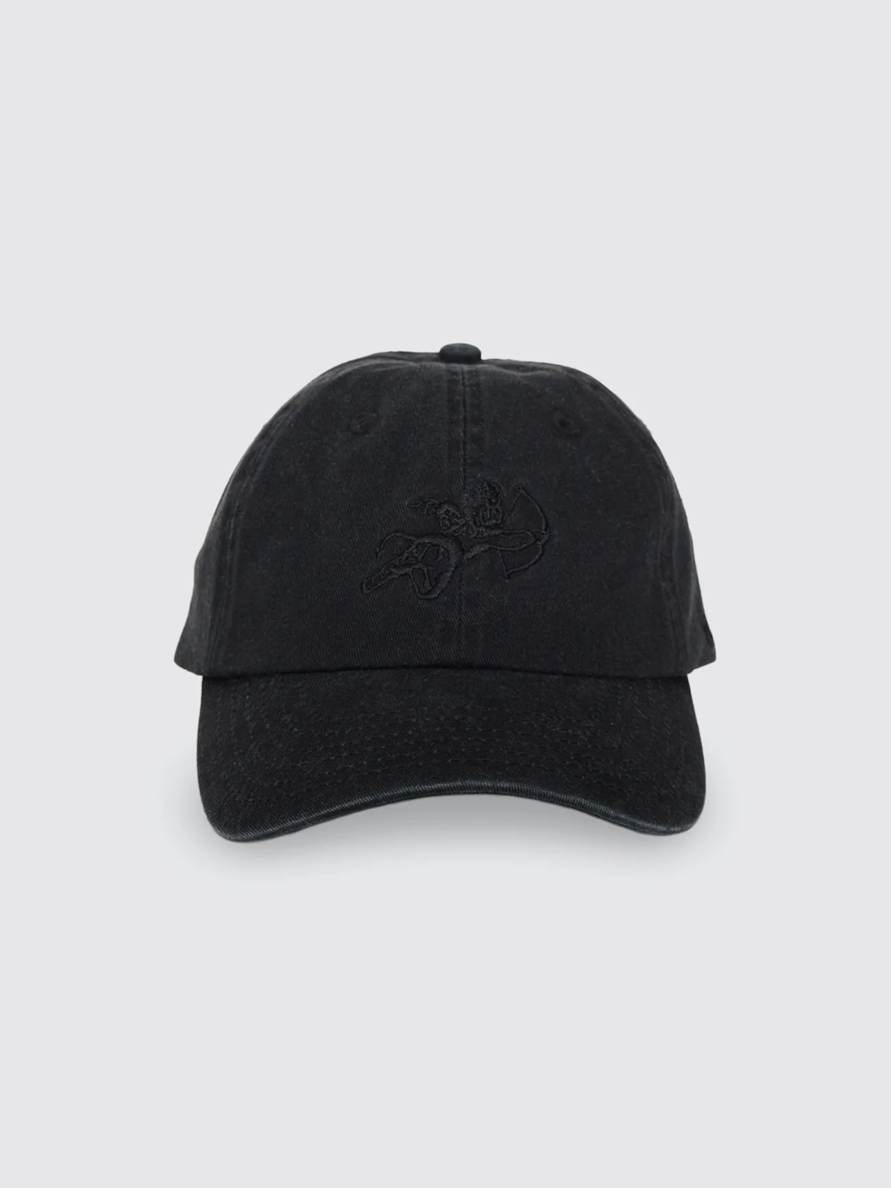 Cherub Dad Cap - Washed Black - Image 7