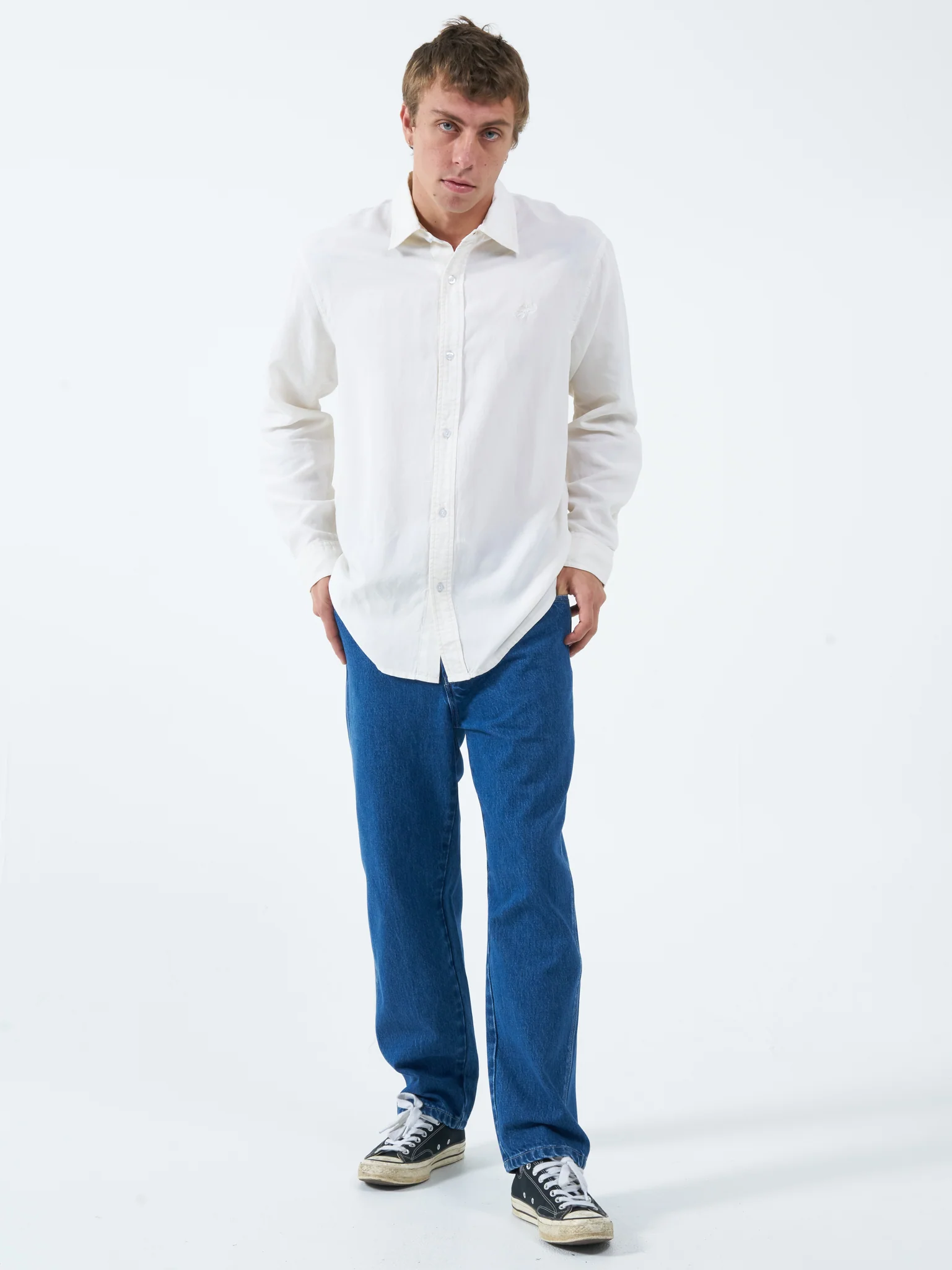 Cherub Long Sleeve Shirt - Bone - Image 4