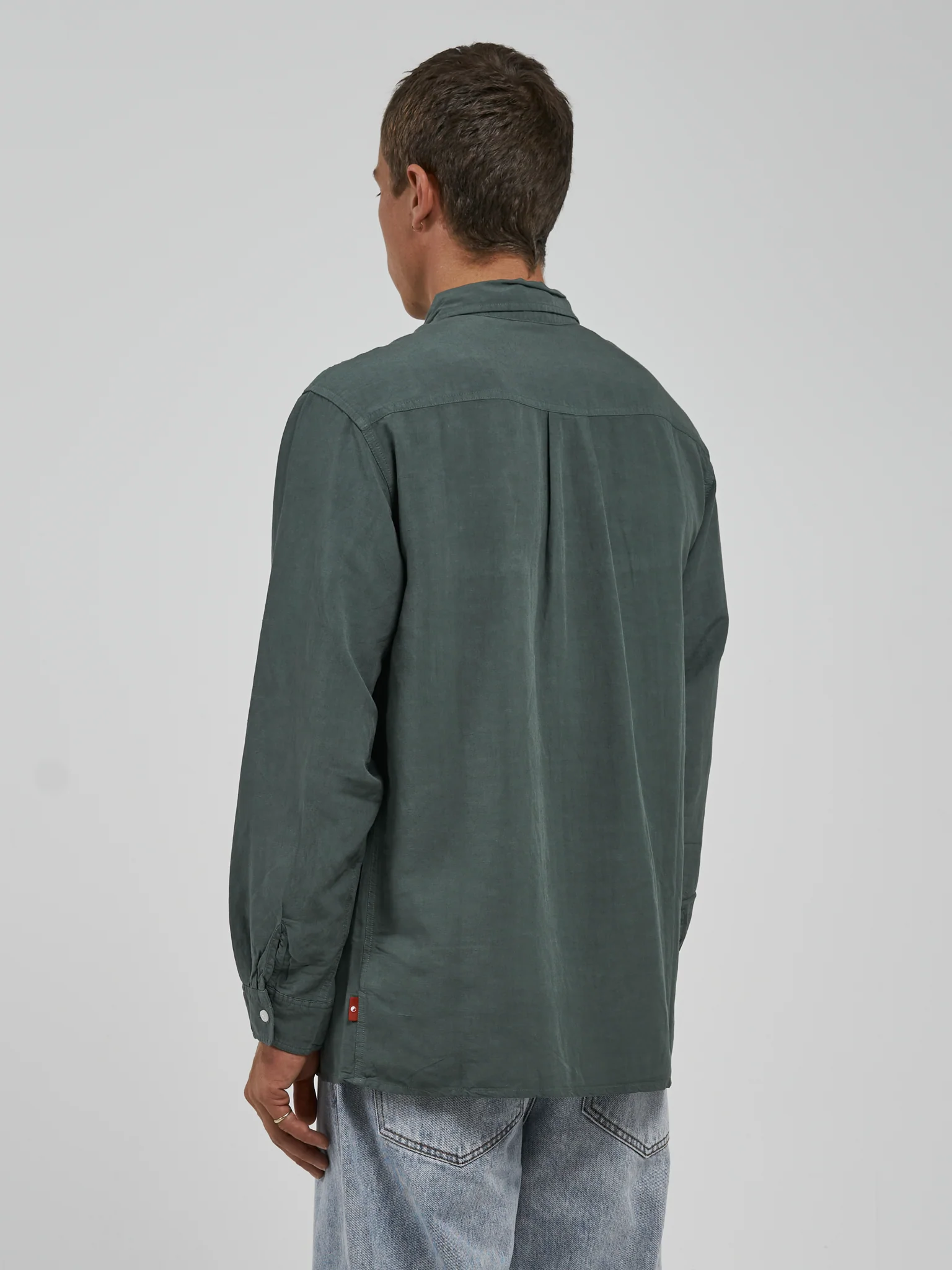 Cherub Long Sleeve Shirt - Hedge Green - Image 4