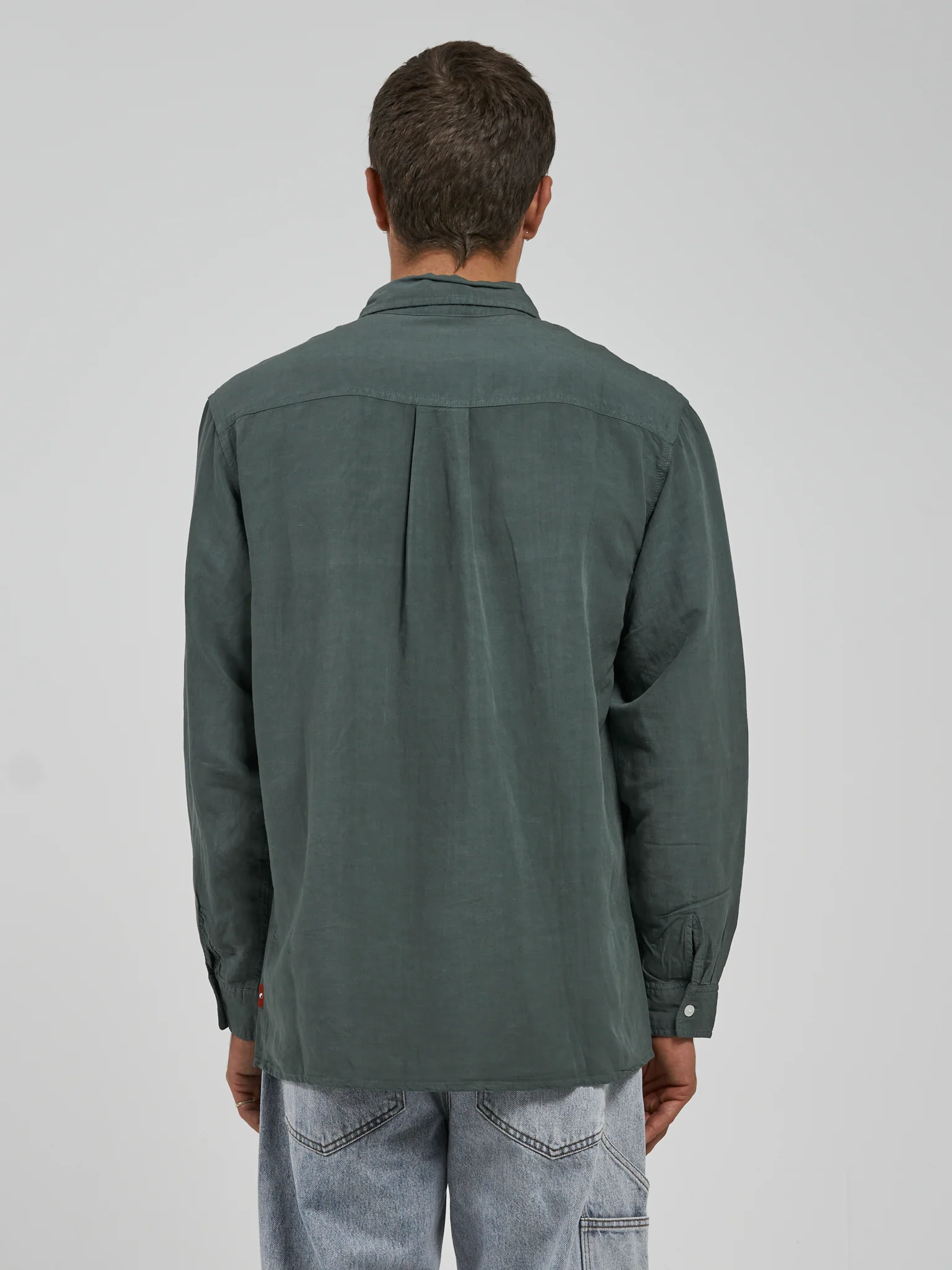 Cherub Long Sleeve Shirt - Hedge Green - Image 5