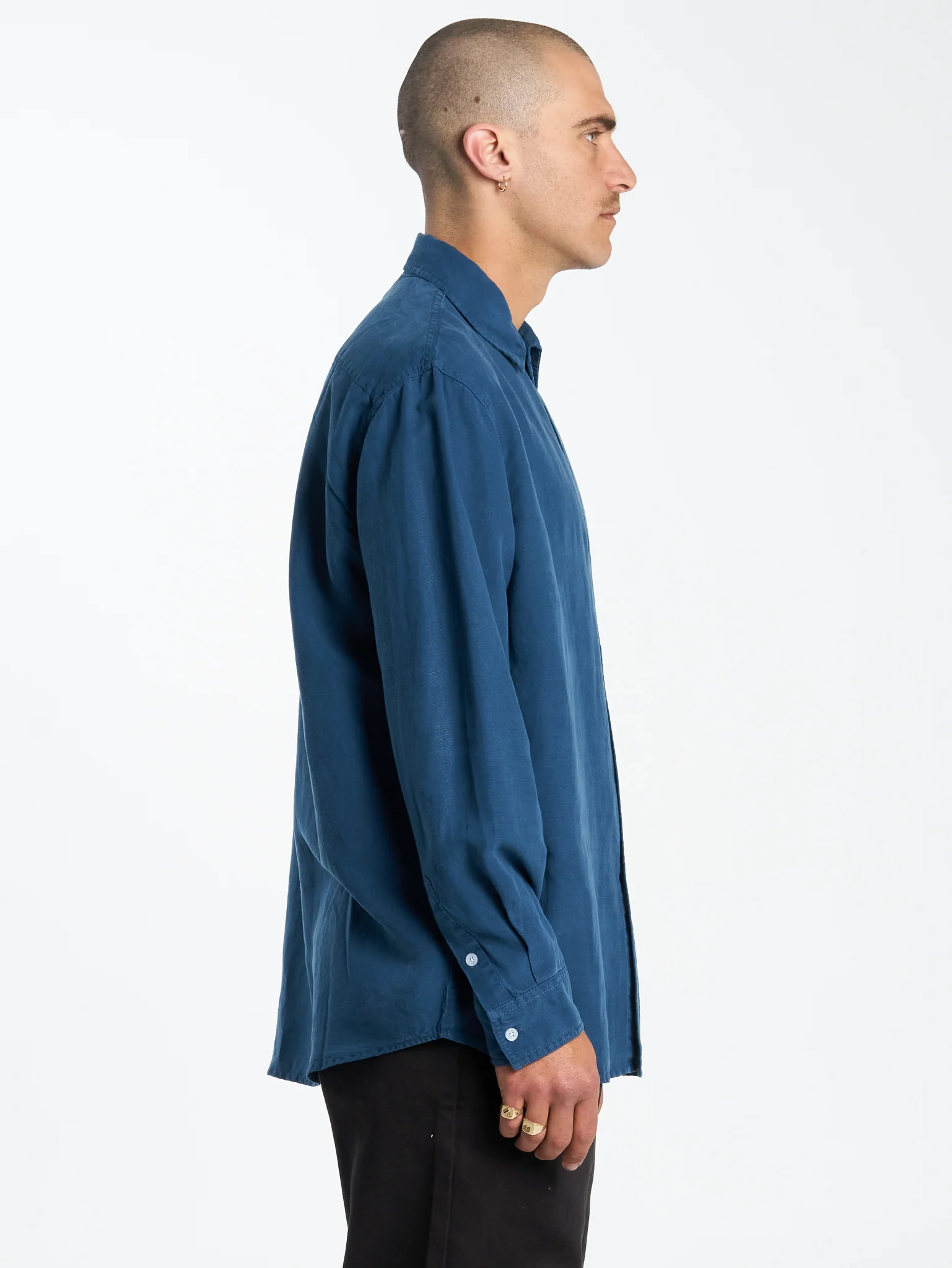 Cherub Long Sleeve Shirt - Moroccan Blue - Image 3