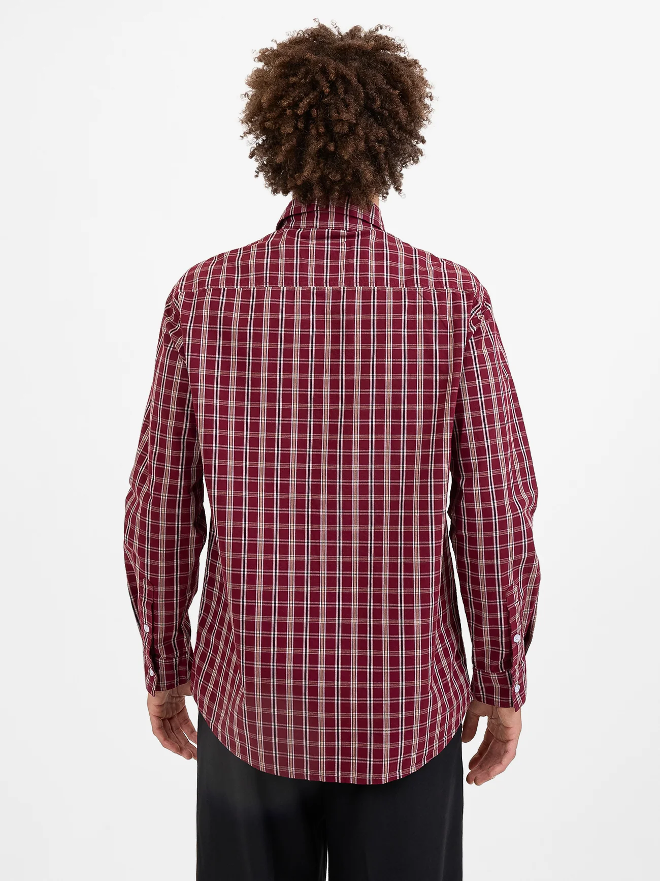 Cherub Pocket Long Sleeve Shirt - Wine - Image 2