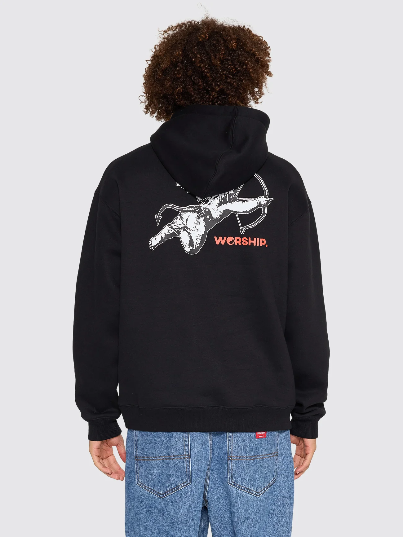 Cherub Pullover Hood - Black - Image 3