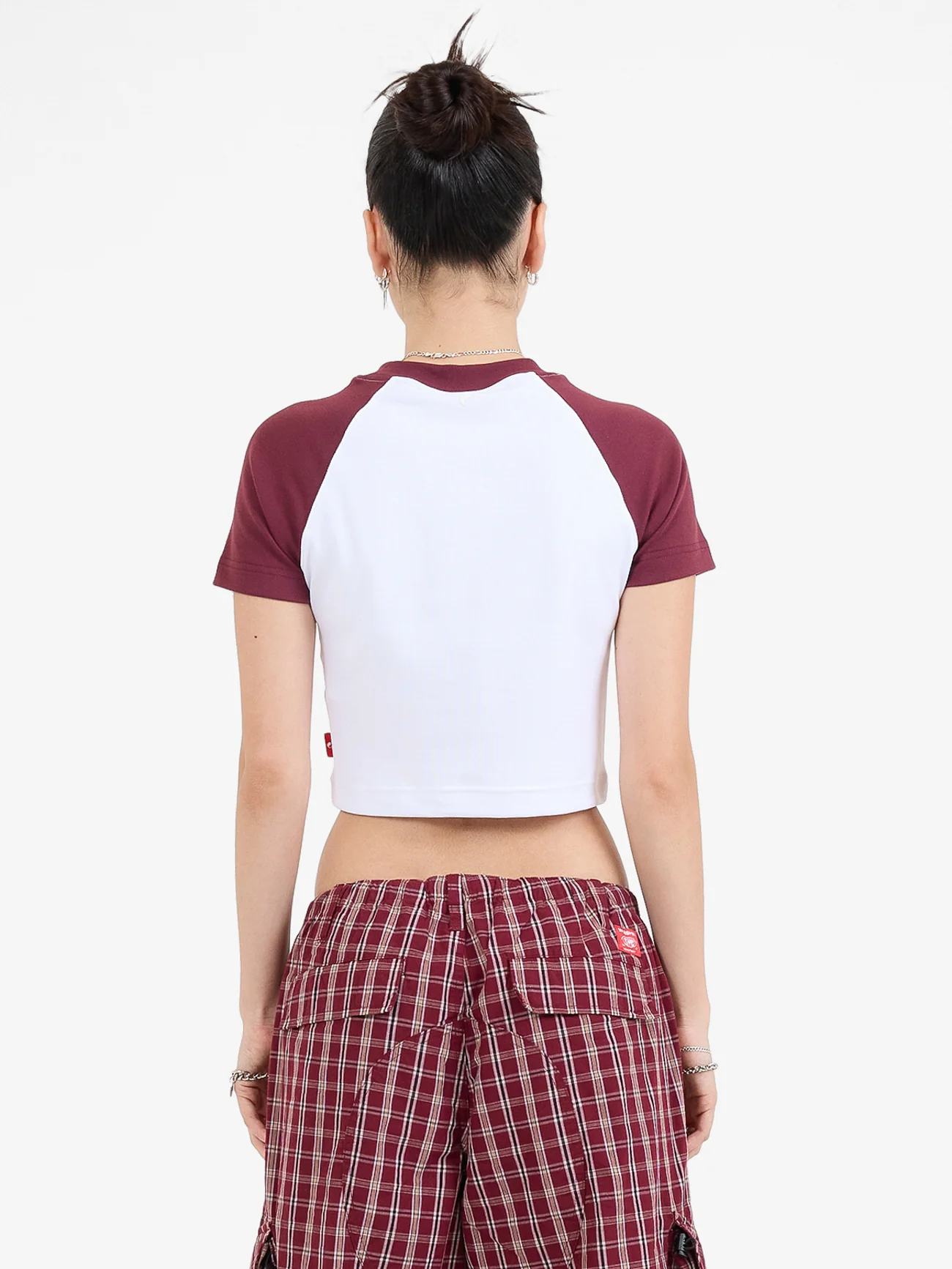 Cherub Raglan Micro Tee - Vintage Wine - Image 2