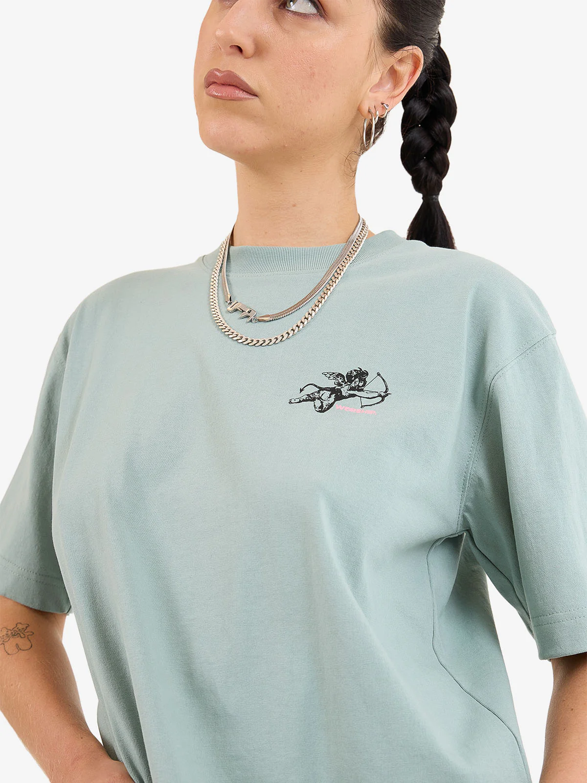 Cherub Regular Fit Tee - Mineral - Image 3