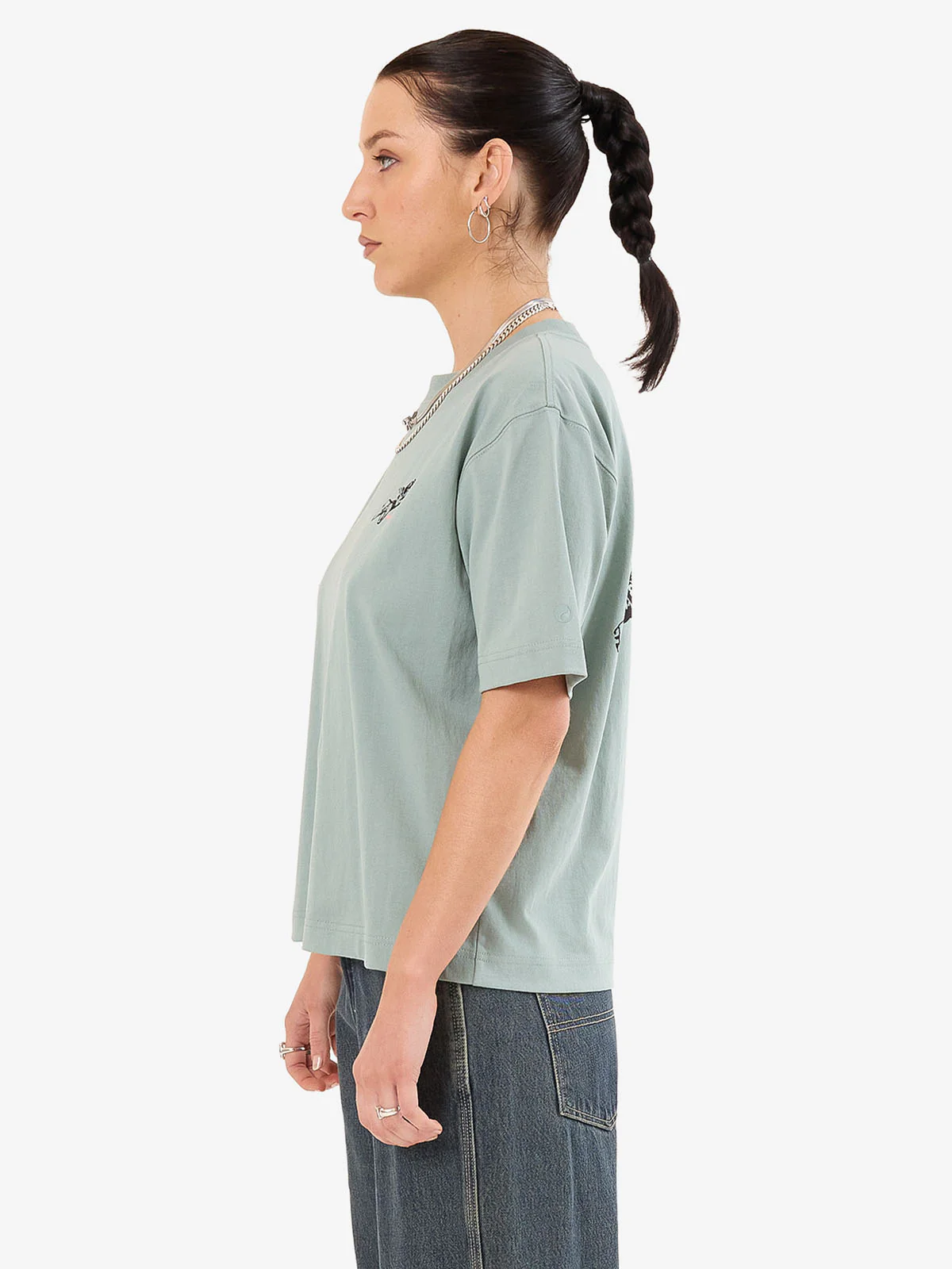 Cherub Regular Fit Tee - Mineral - Image 5