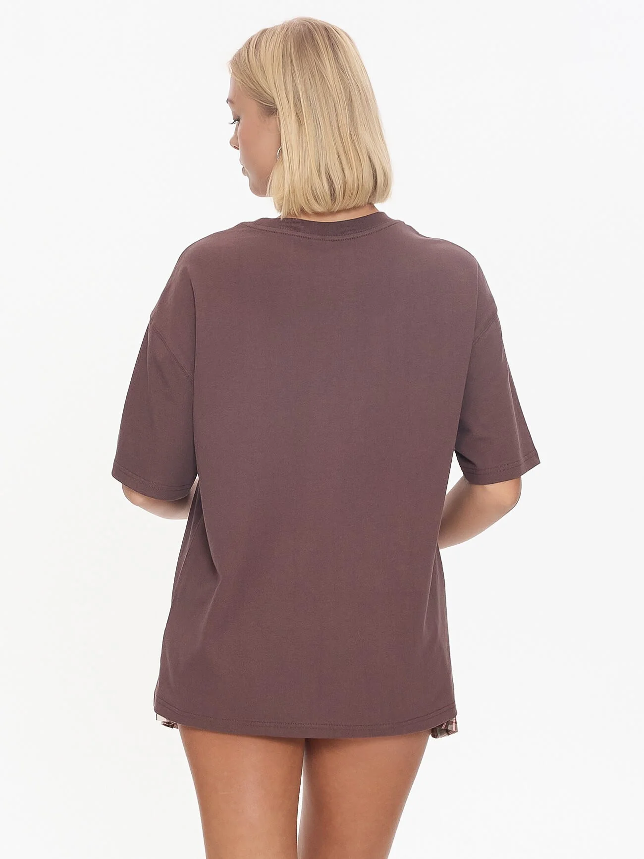 Cherub Relaxed Fit Tee - Dark Choc - Image 5