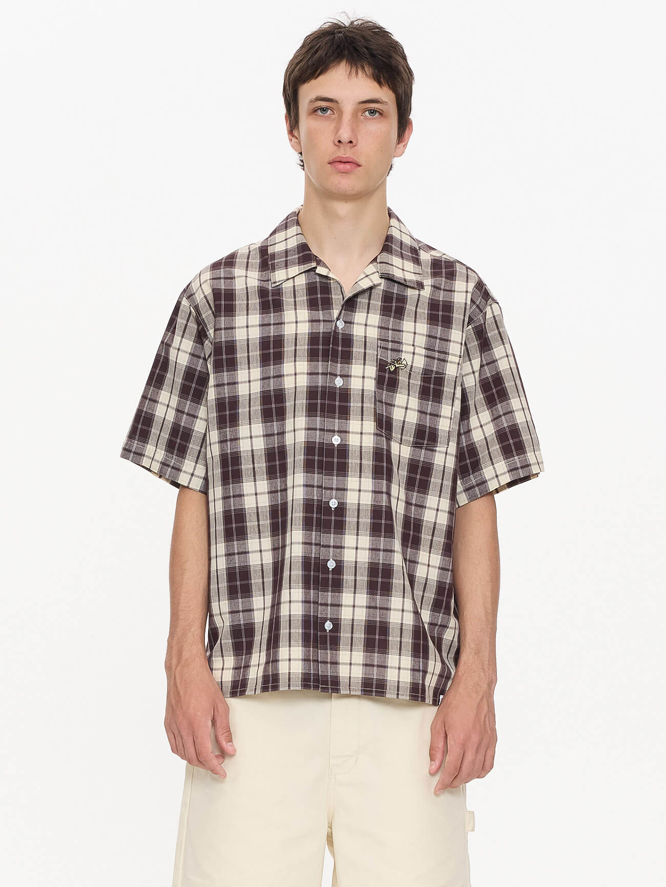 Cherub Short Sleeve Shirt 2.0 - Dark Choc - Image 10