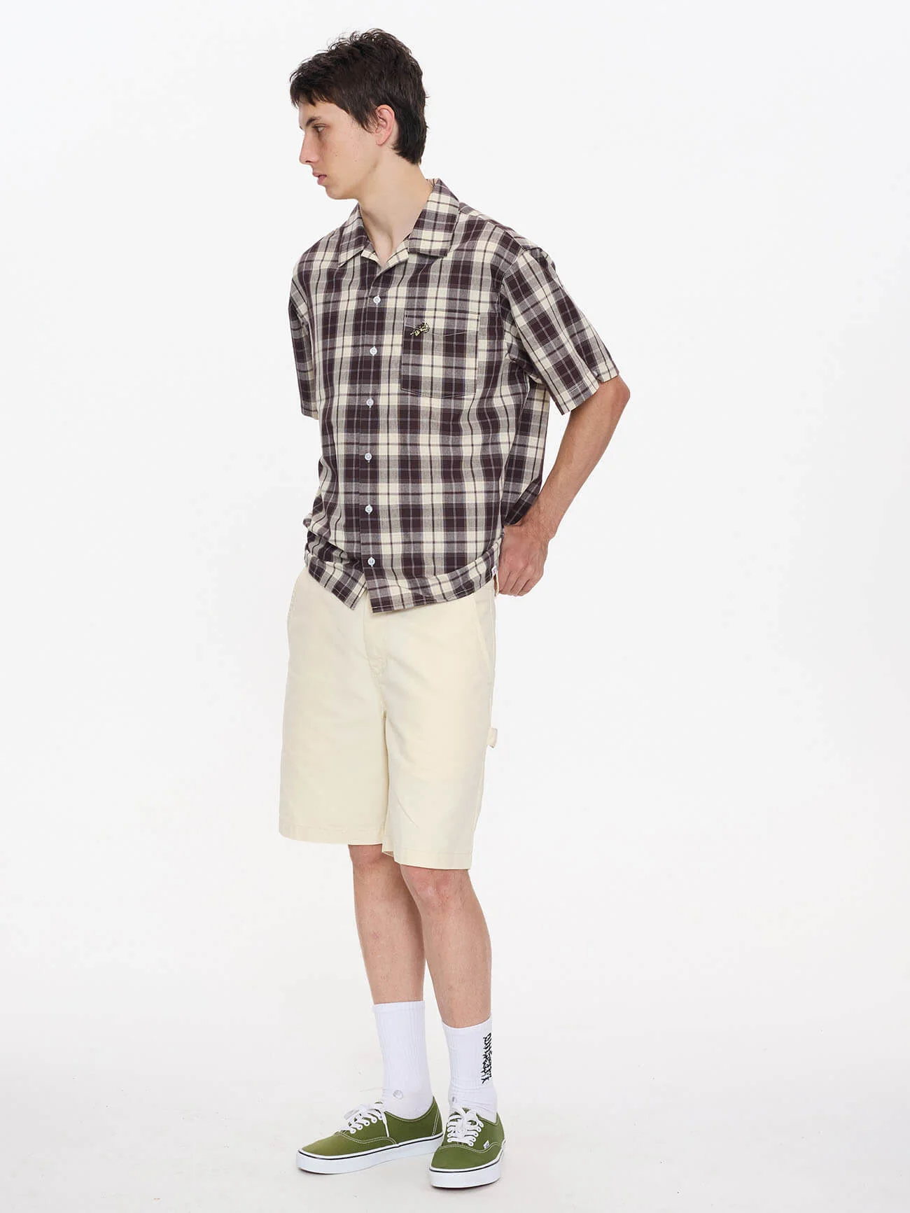 Cherub Short Sleeve Shirt 2.0 - Dark Choc - Image 3