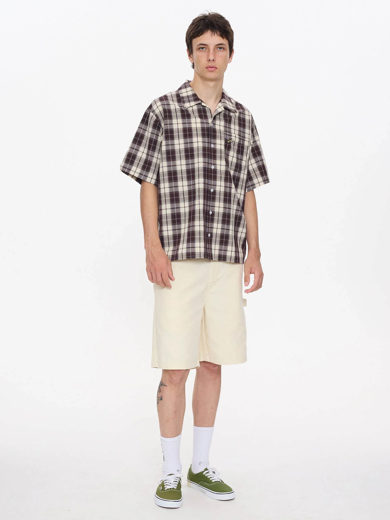 Cherub Short Sleeve Shirt 2.0 - Dark Choc - Image 9