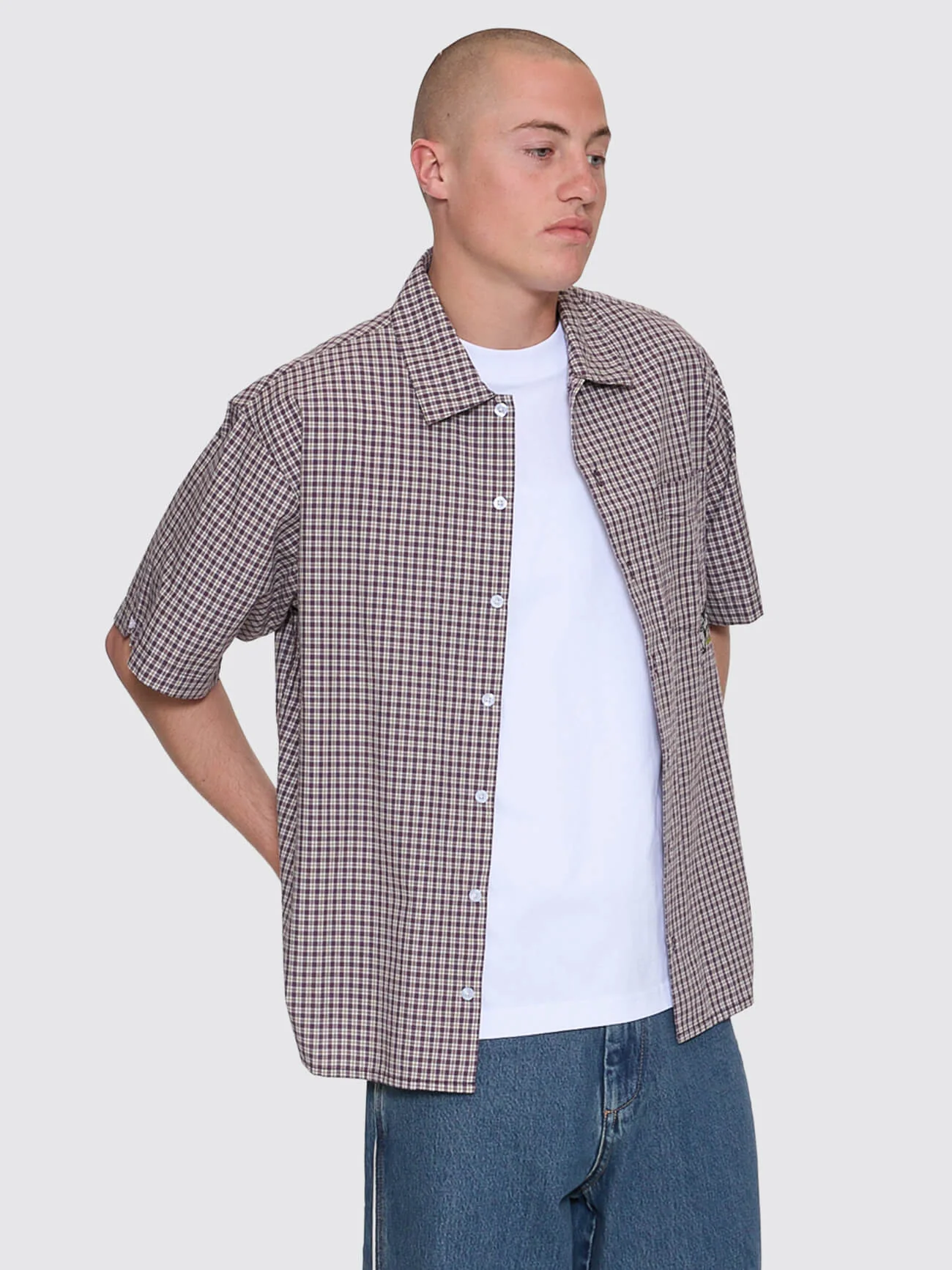 Cherub Short Sleeve Shirt - Blackberry - Image 4