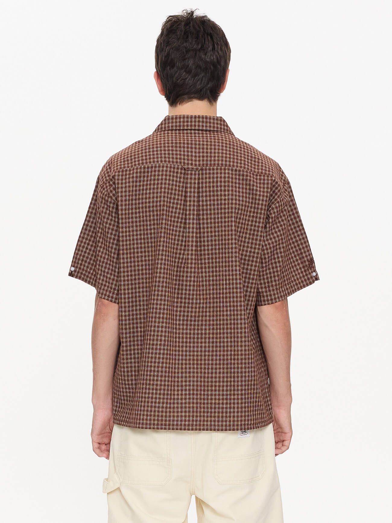 Cherub Short Sleeve Shirt - Brown - Image 4