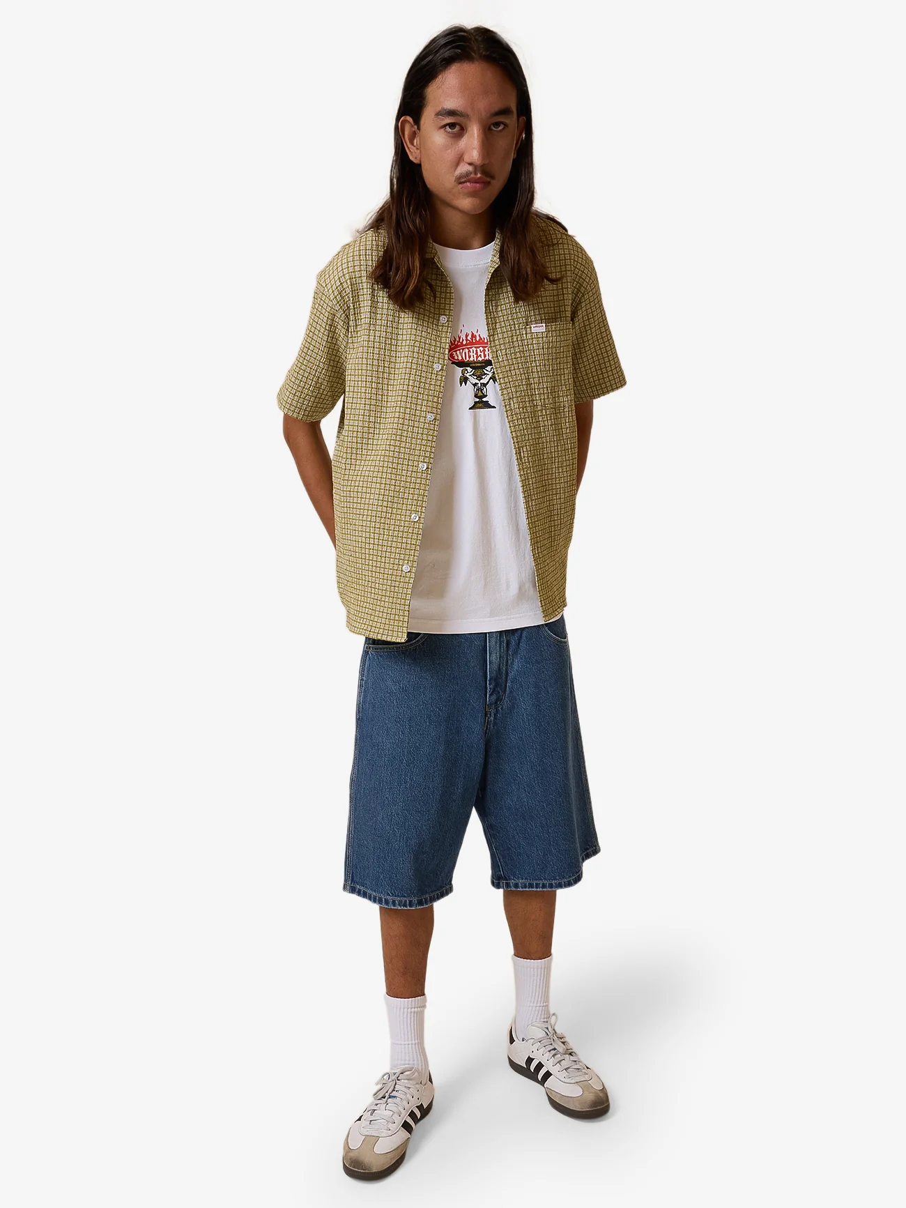Cherub Short Sleeve Shirt - Dijon - Image 5