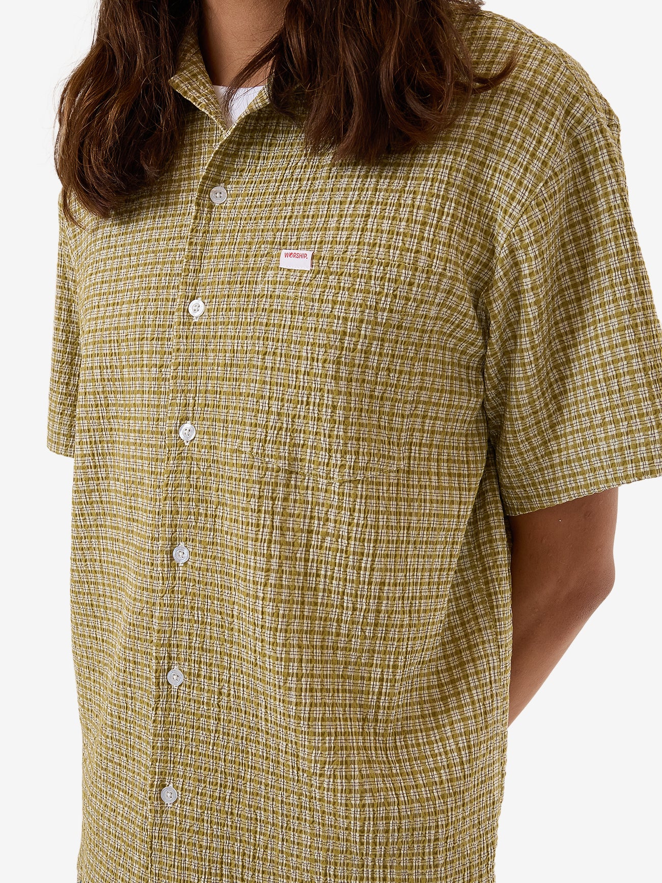 Cherub Short Sleeve Shirt - Dijon - Image 8