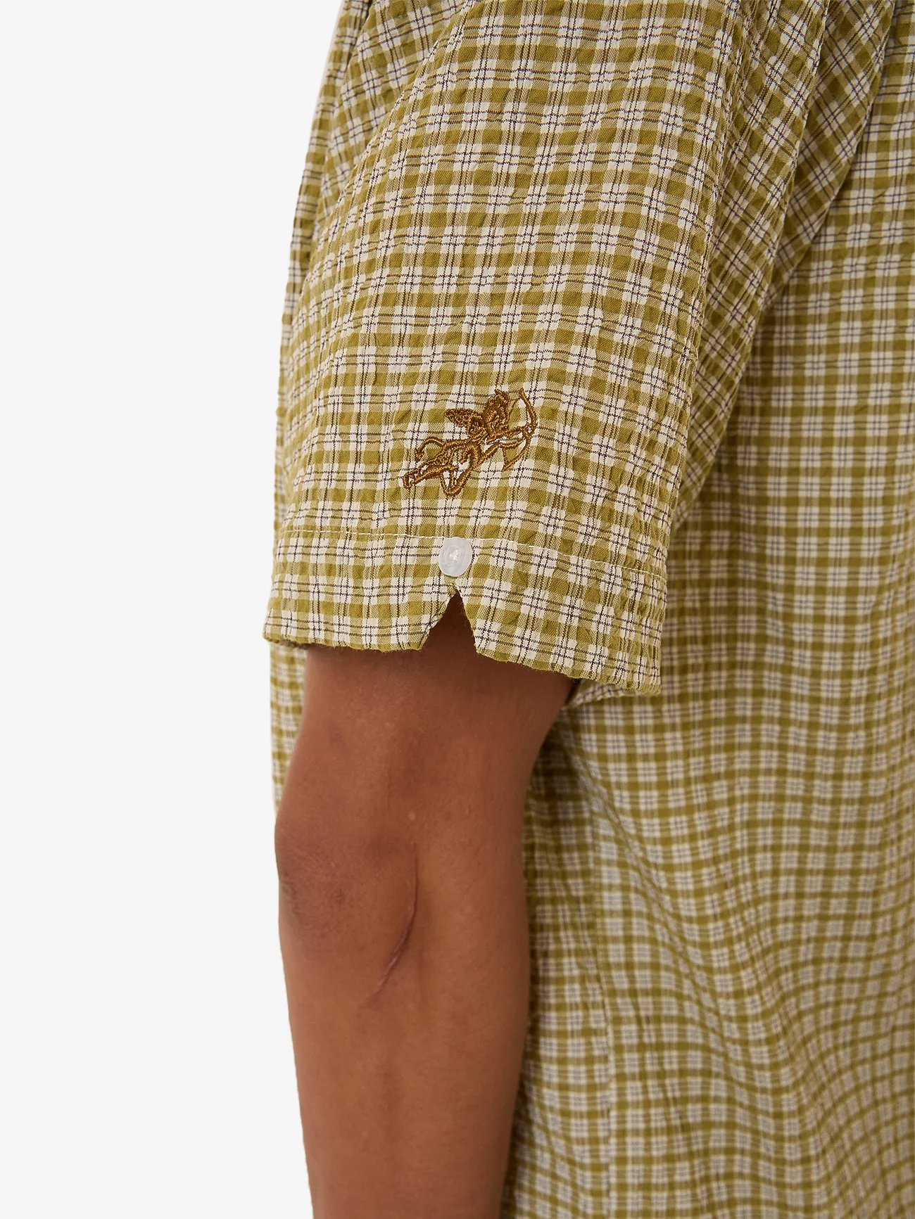 Cherub Short Sleeve Shirt - Dijon - Image 9