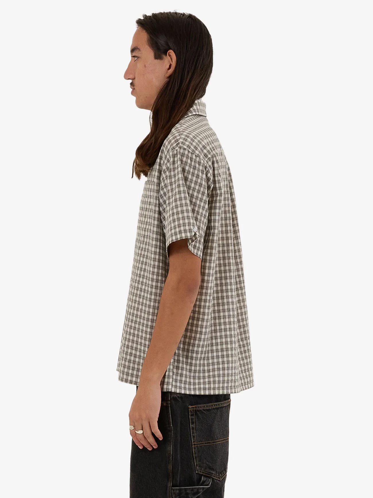 Cherub Short Sleeve Shirt - Jasper Green - Image 3