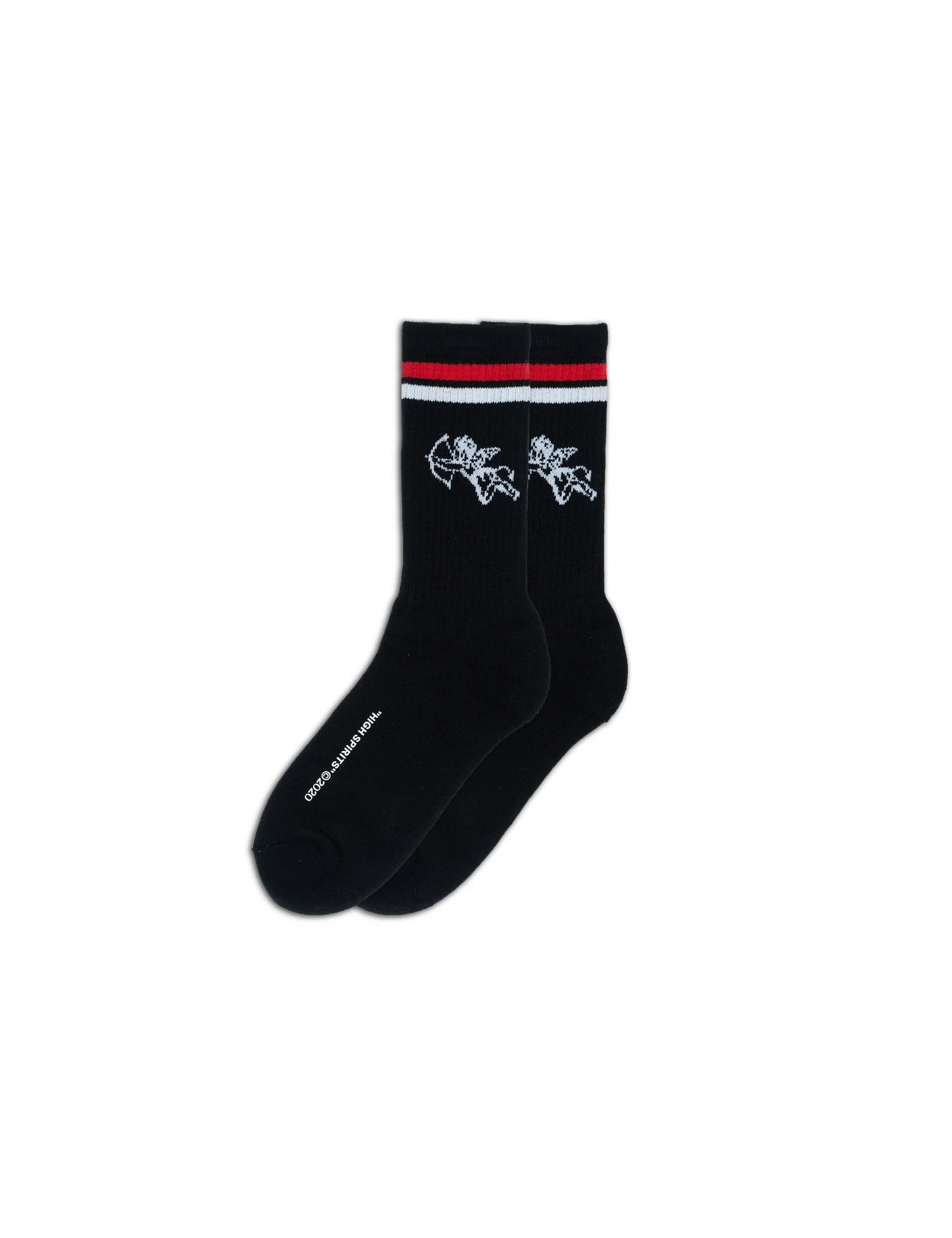 Cherub Socks 2 Pack - White/Black - Image 3