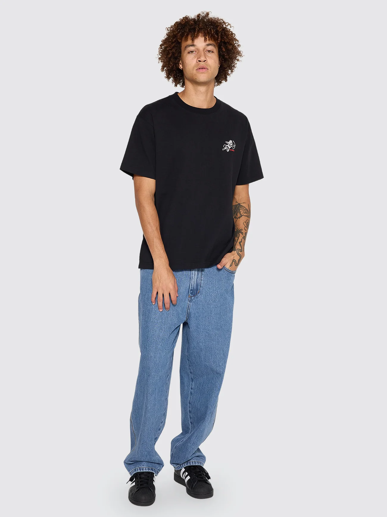 Cherub Tee - Black - Image 5