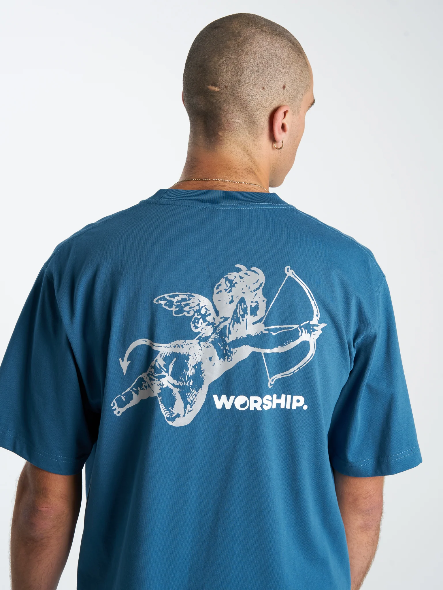 Cherub Tee - Moroccan Blue - Image 2