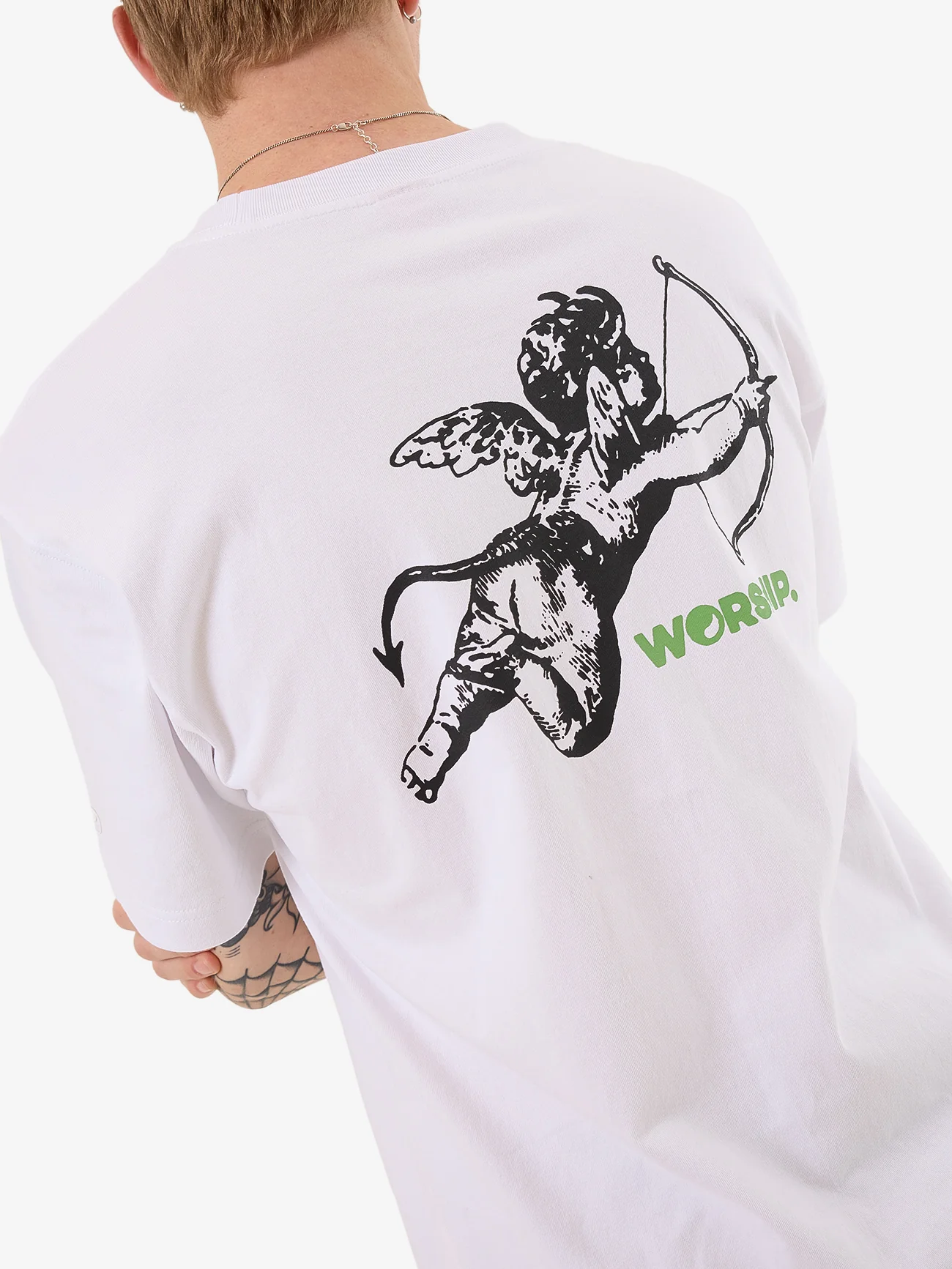 Cherub Tee - White - Image 7