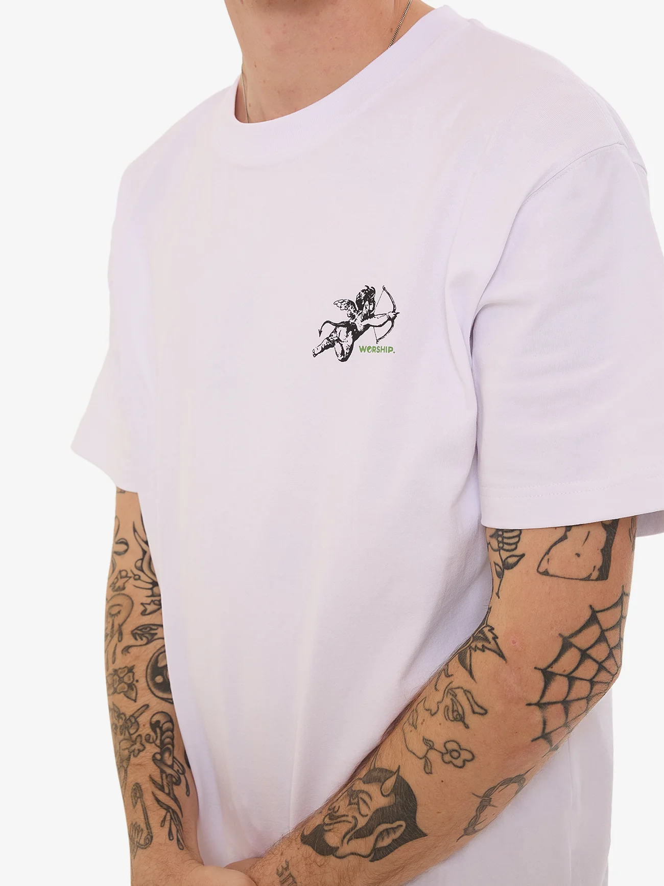 Cherub Tee - White - Image 8
