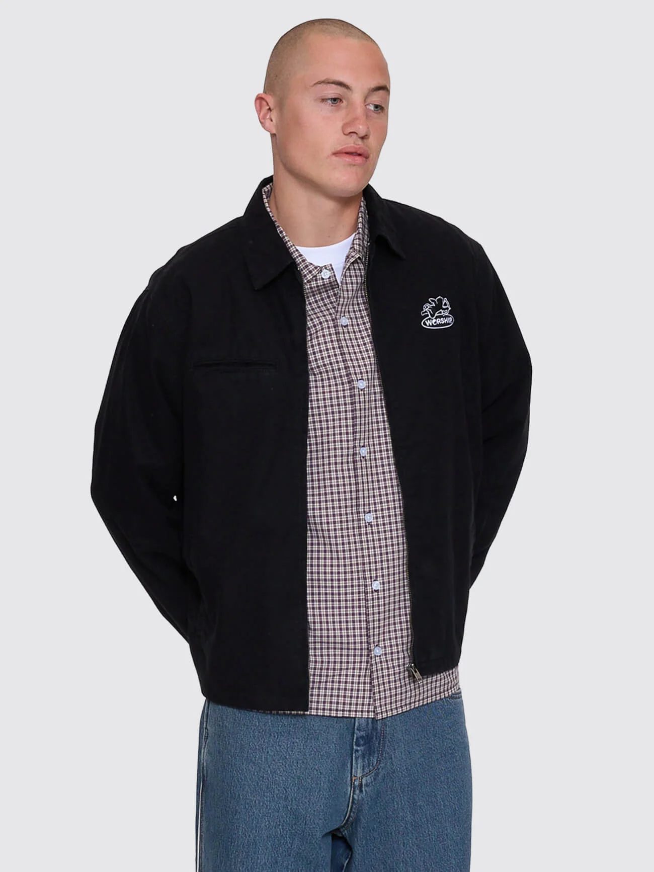 Cherub Work Jacket - Black - Image 5