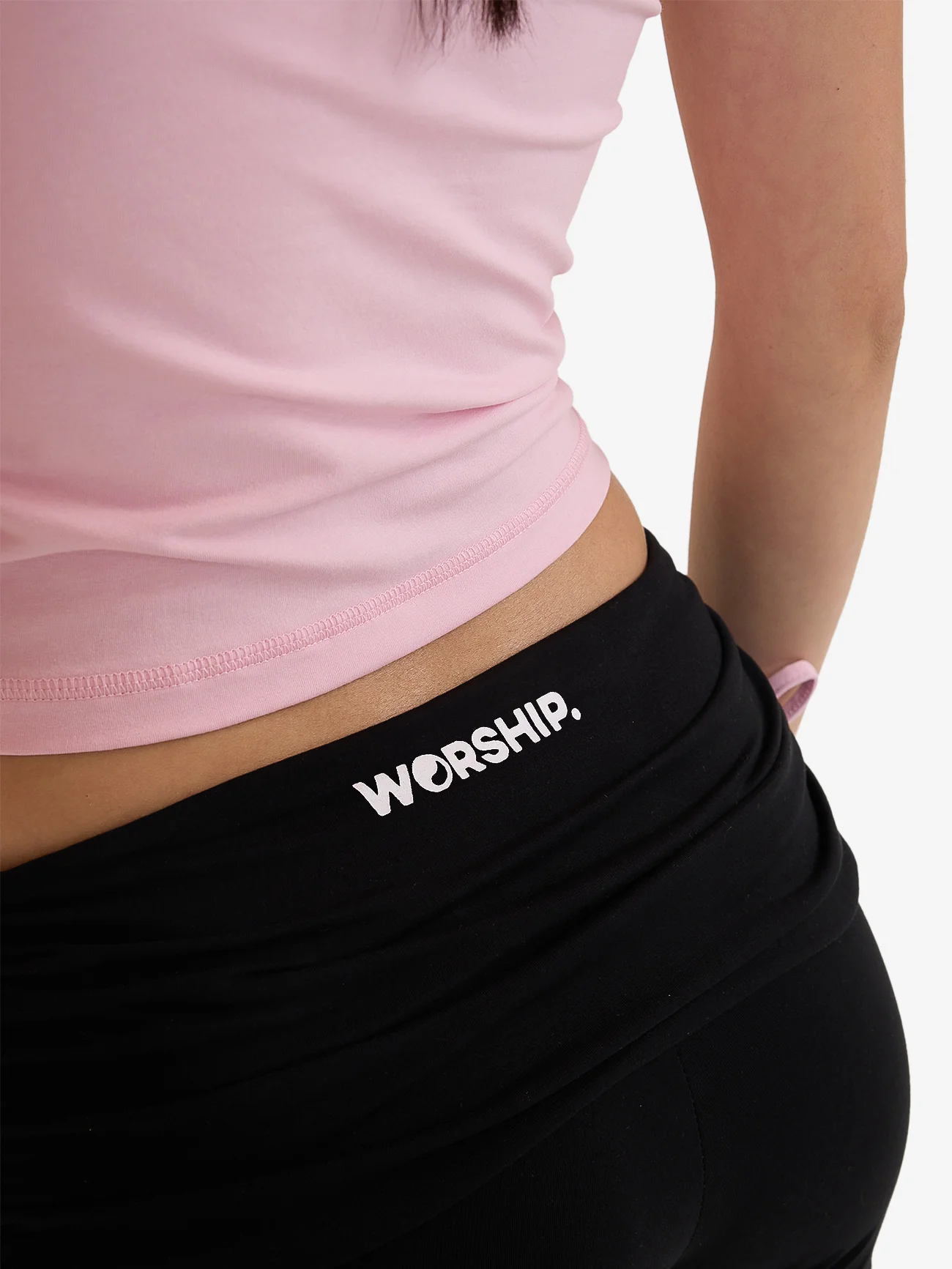 Cherub Y2K Gathered Legging - Black - Image 8