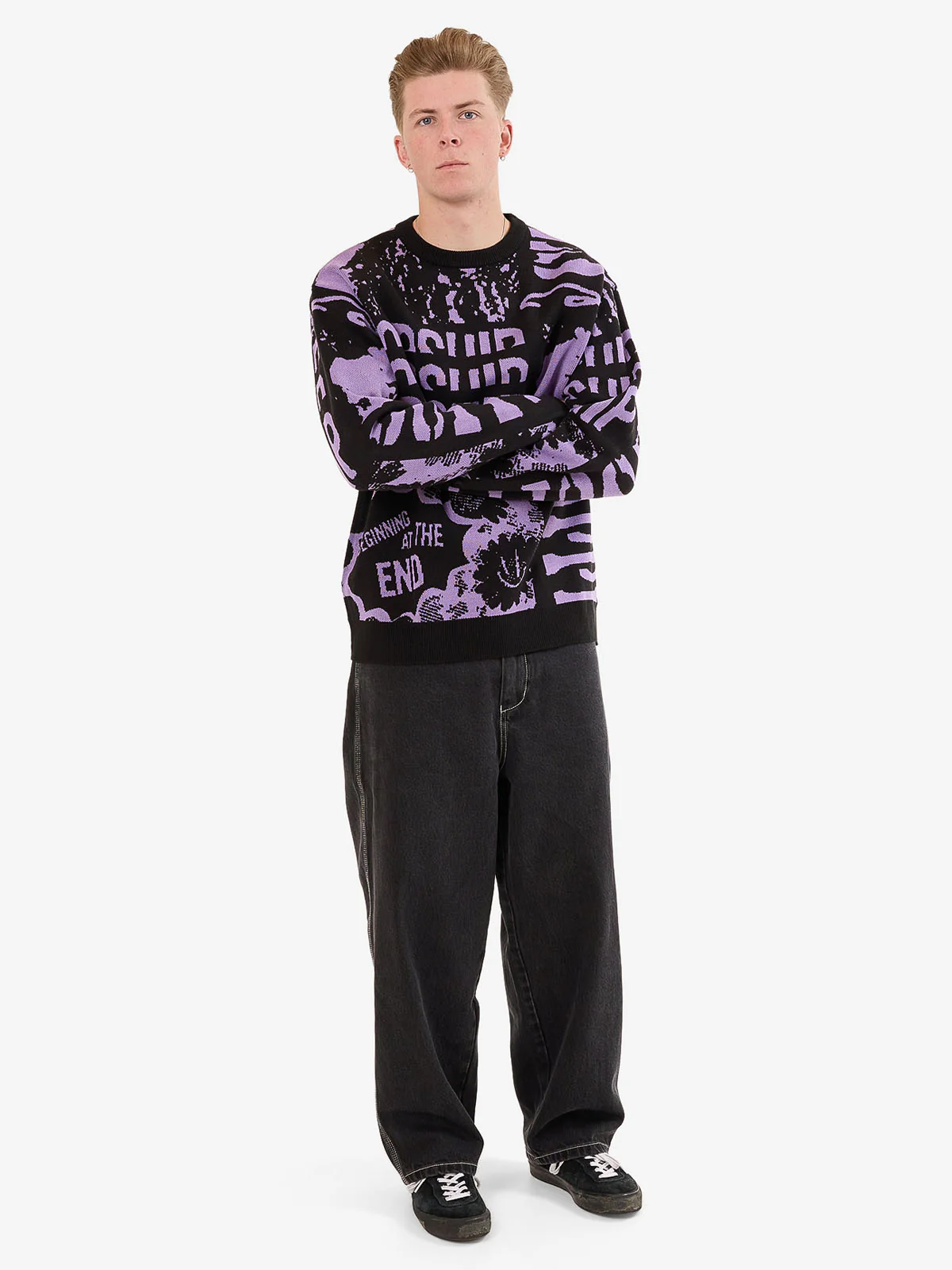 Chico End Knit - Black - Image 4