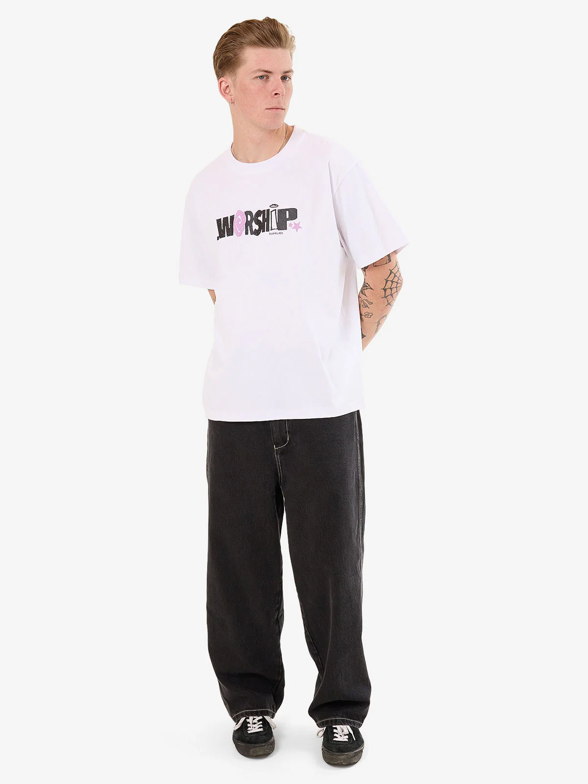 Chico Logo Tee - White - Image 3