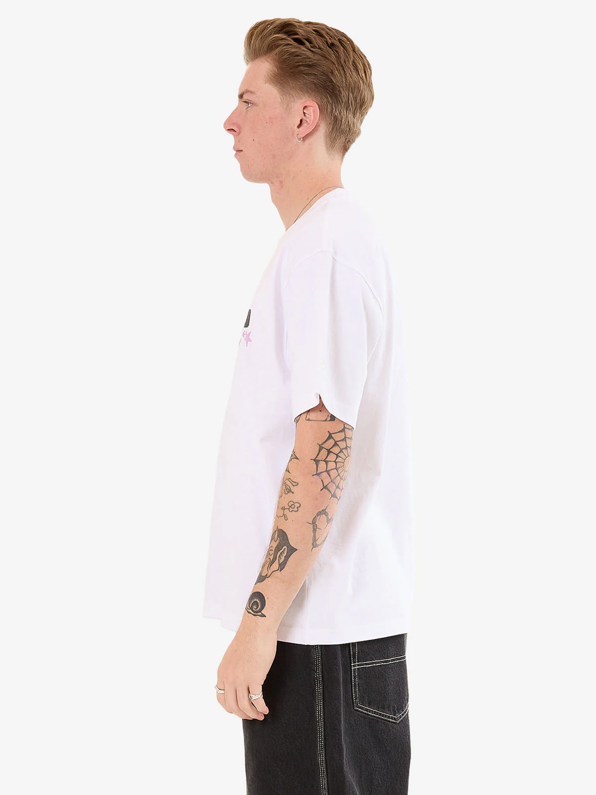 Chico Logo Tee - White - Image 4