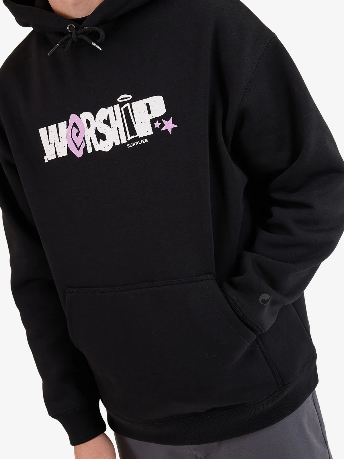 Chico Pull Over Hood - Black - Image 3