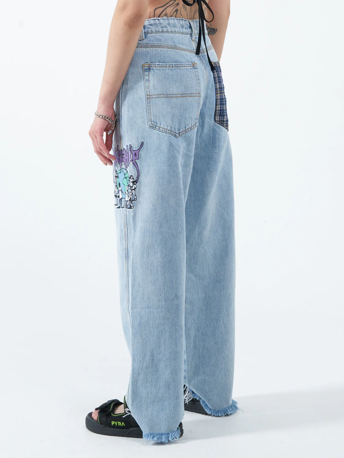 Childs Play Sloucher Jean - Worship Worn Blue - Image 5