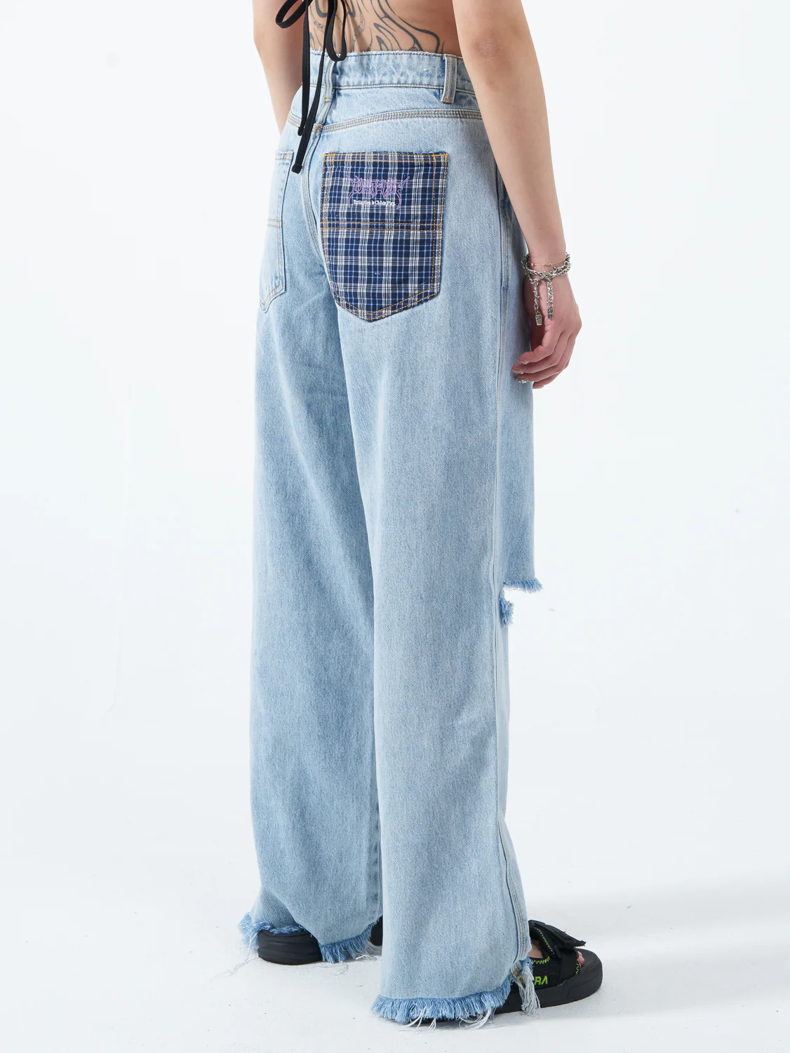 Childs Play Sloucher Jean - Worship Worn Blue - Image 6