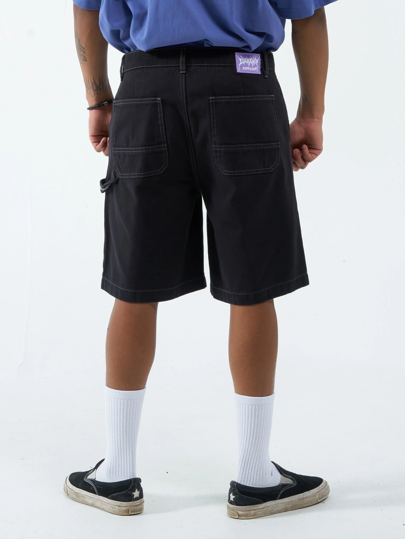 Childs Play Utility Short - Washed Black - Image 2