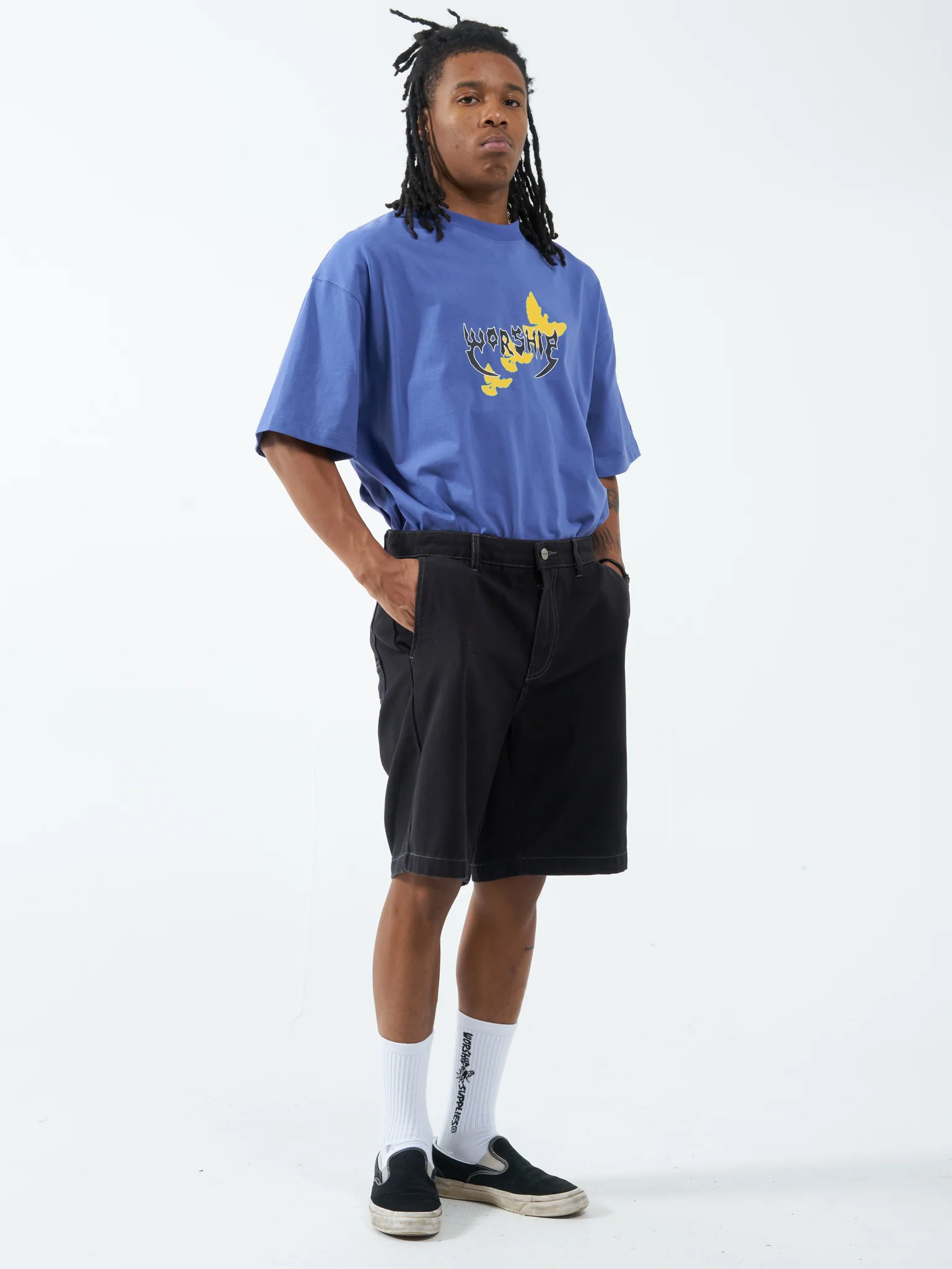 Childs Play Utility Short - Washed Black - Image 5